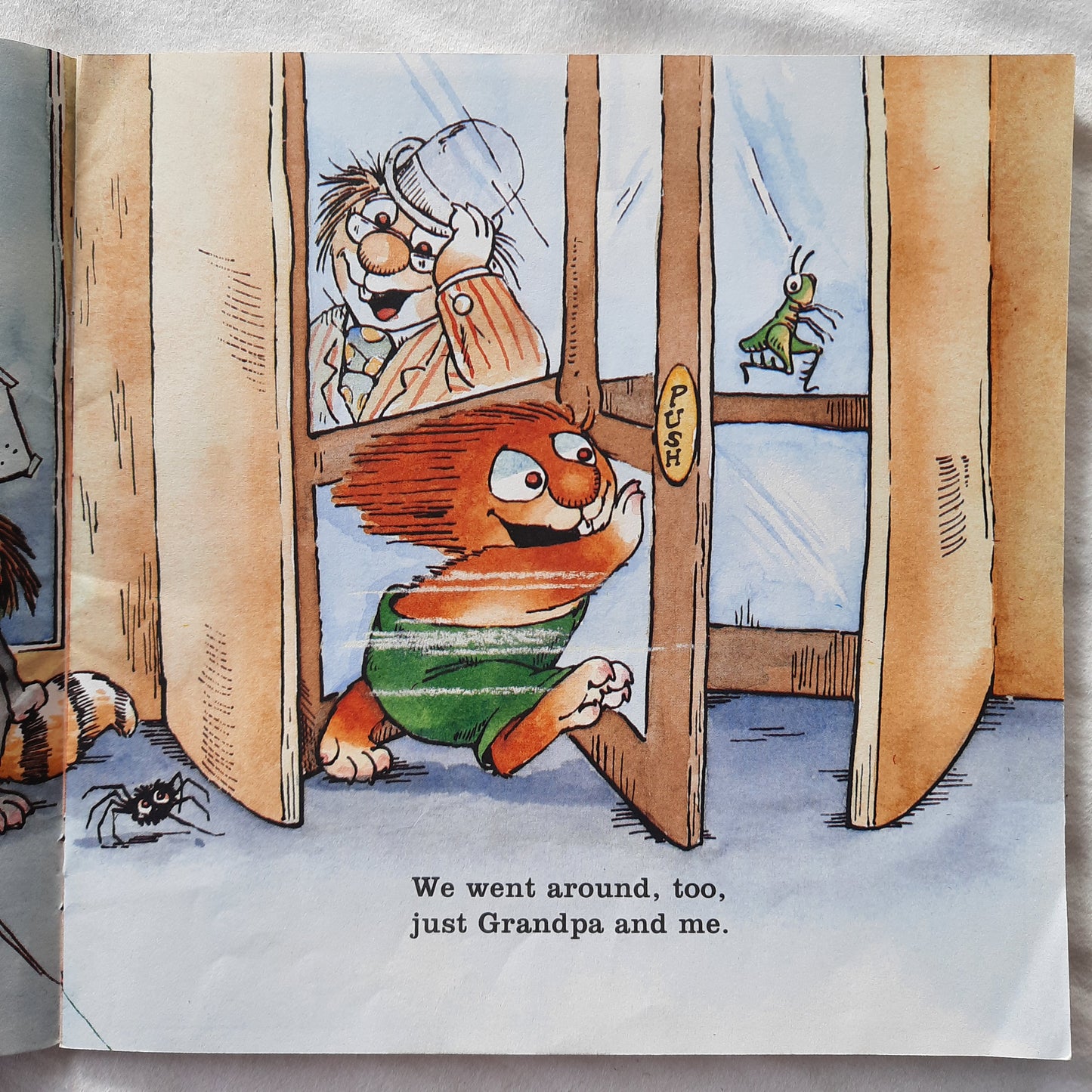 Just Grandpa and Me by Mercer Mayer (Good, 1985, Pbk, 24 pages, Golden Books)