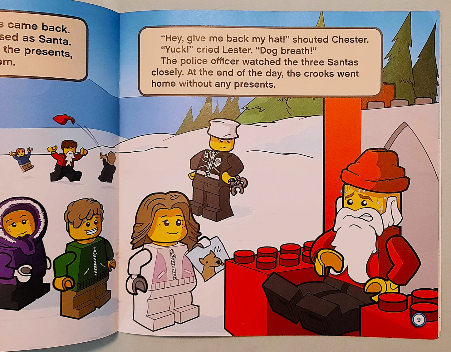 LEGO City Save This Christmas! by Rebecca L. McCarthy; Jason May (Very good, 2012, Pbk, 24 pages, Scholastic)