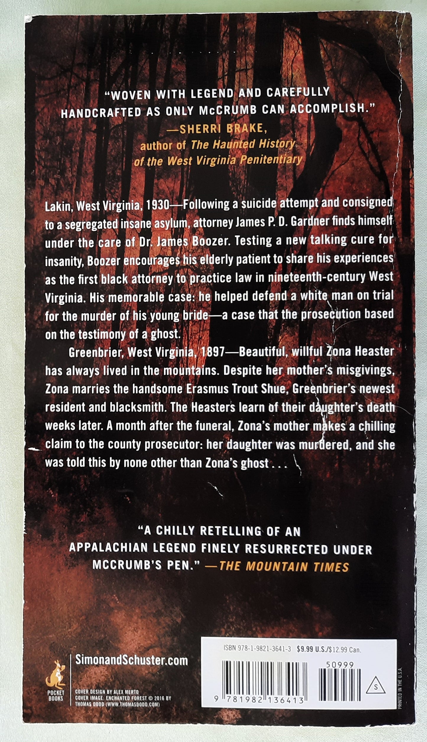 The Unquiet Grave by Sharyn McCrumb (Good, 2019, Pbk, 404 pages, Simon & Schuster)