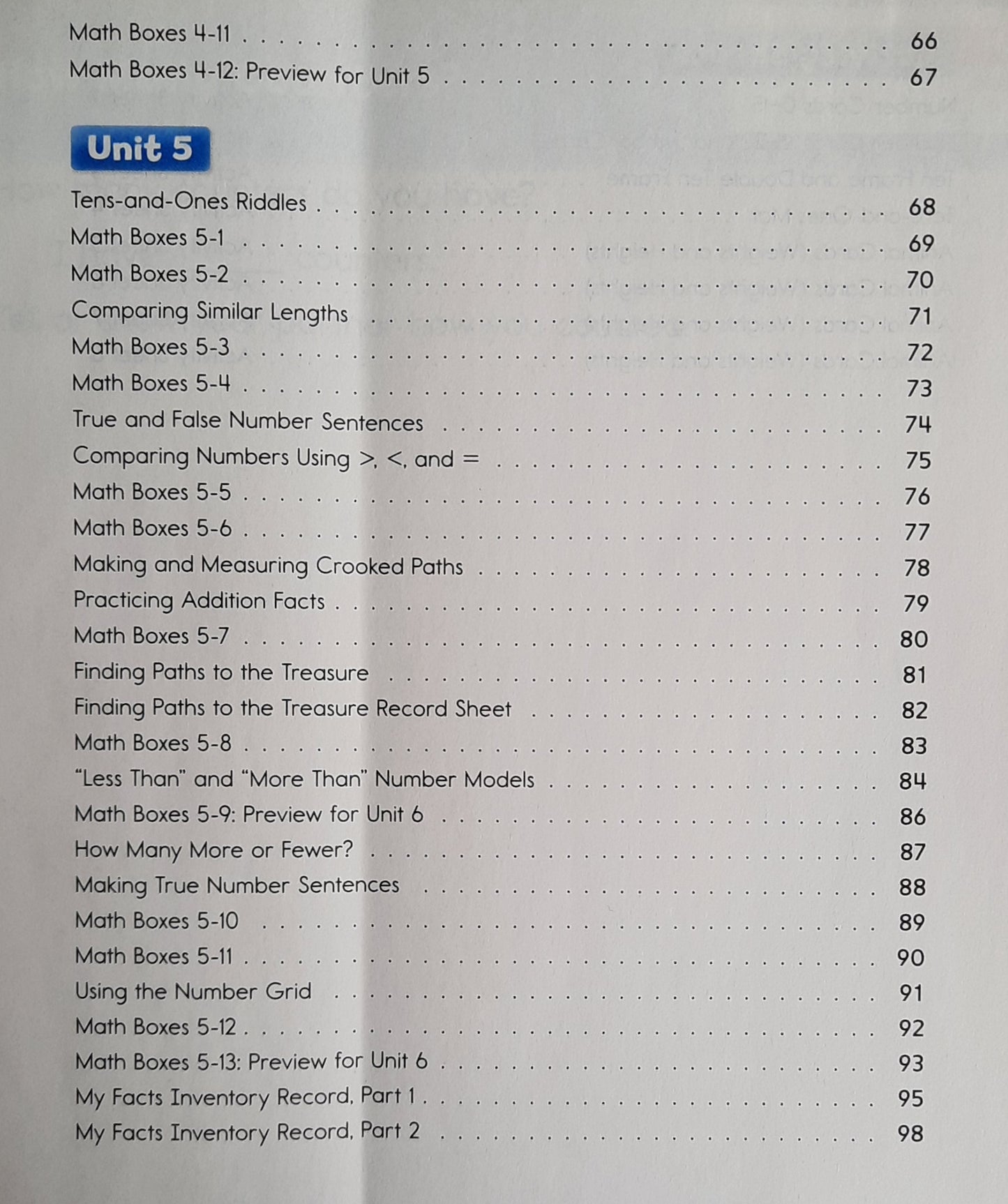 Everyday Mathematics Student Math Journal Volume 1 (Very good, Pbk, 120 pages, McGraw Hill Education)