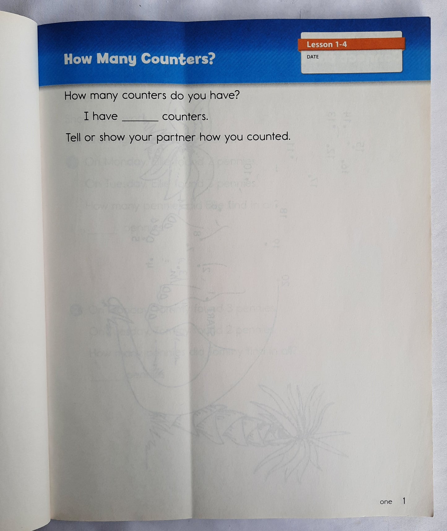 Everyday Mathematics Student Math Journal Volume 1 (Very good, Pbk, 120 pages, McGraw Hill Education)