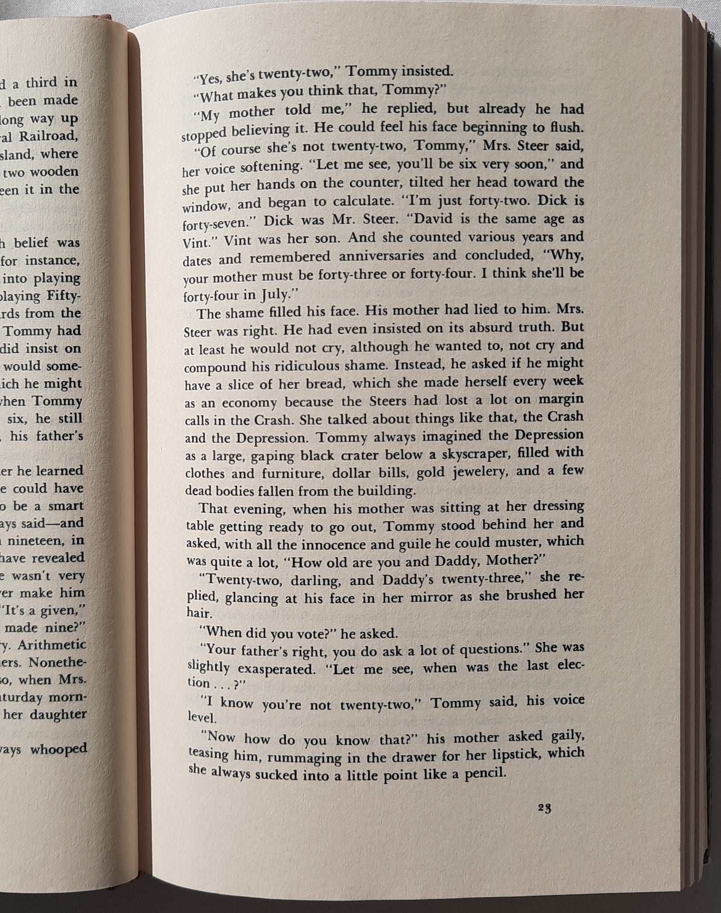 Testing the Current by William McPherson (Very good, 1984, HC, 348 pages, Simon & Schuster)
