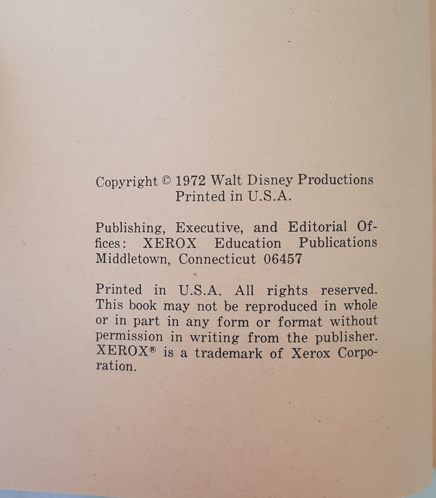 Walt Disney's True Life Adventures: Animal Babies by Toni Merrick (Good, 1972, Pbk, 96 pages, Xerox)