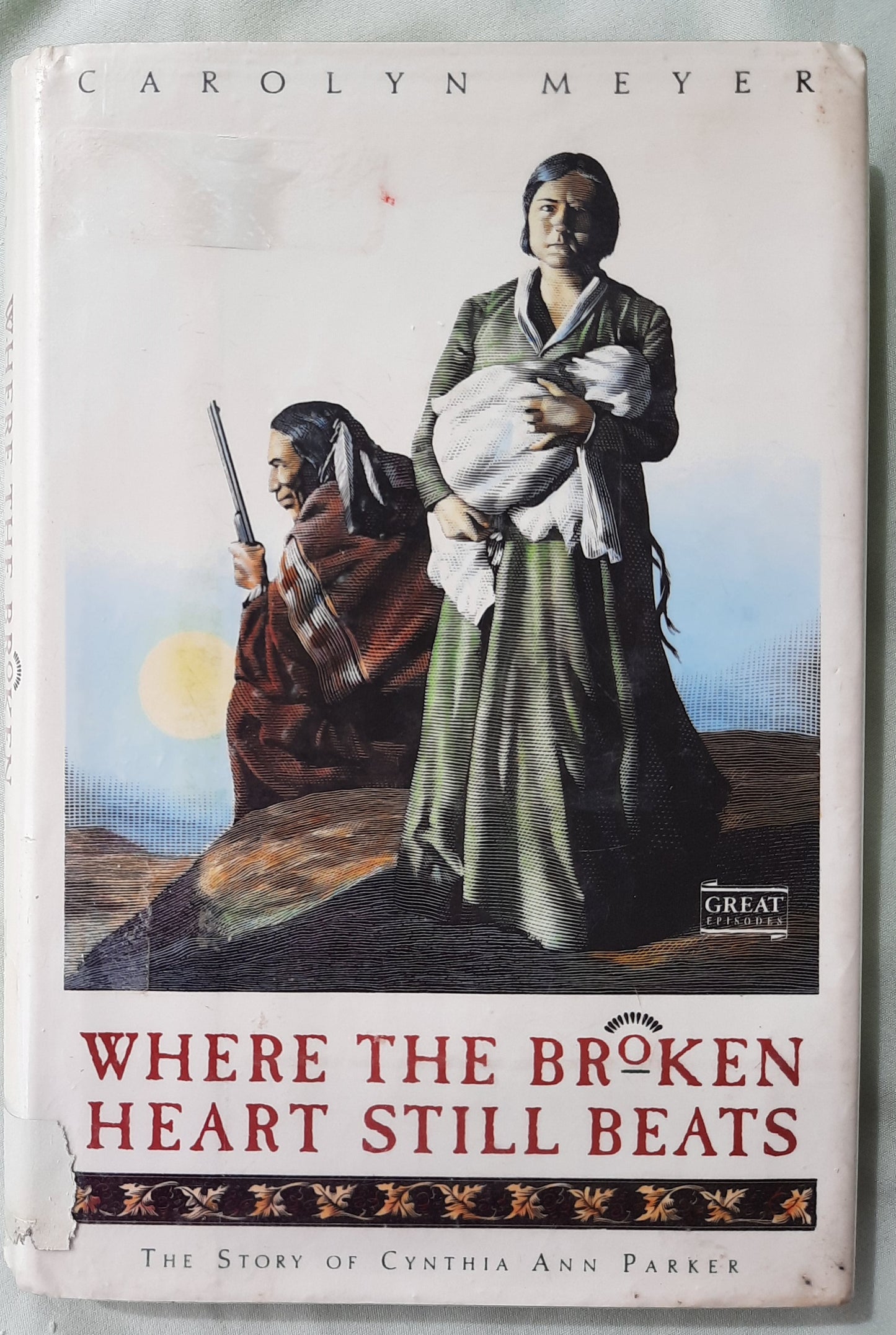 Where the Broken Heart Still Beats by Carolyn Meyer (Good, 1992, HC, 195 pages, Gulliver Books)