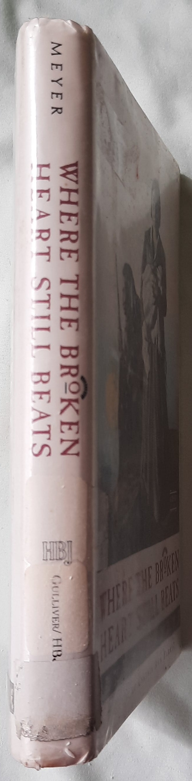 Where the Broken Heart Still Beats by Carolyn Meyer (Good, 1992, HC, 195 pages, Gulliver Books)