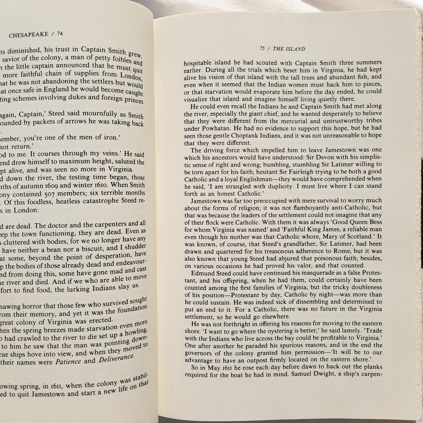 Chesapeake by James A. Michener (Good, HC, 1978, Random House, 865 pages)