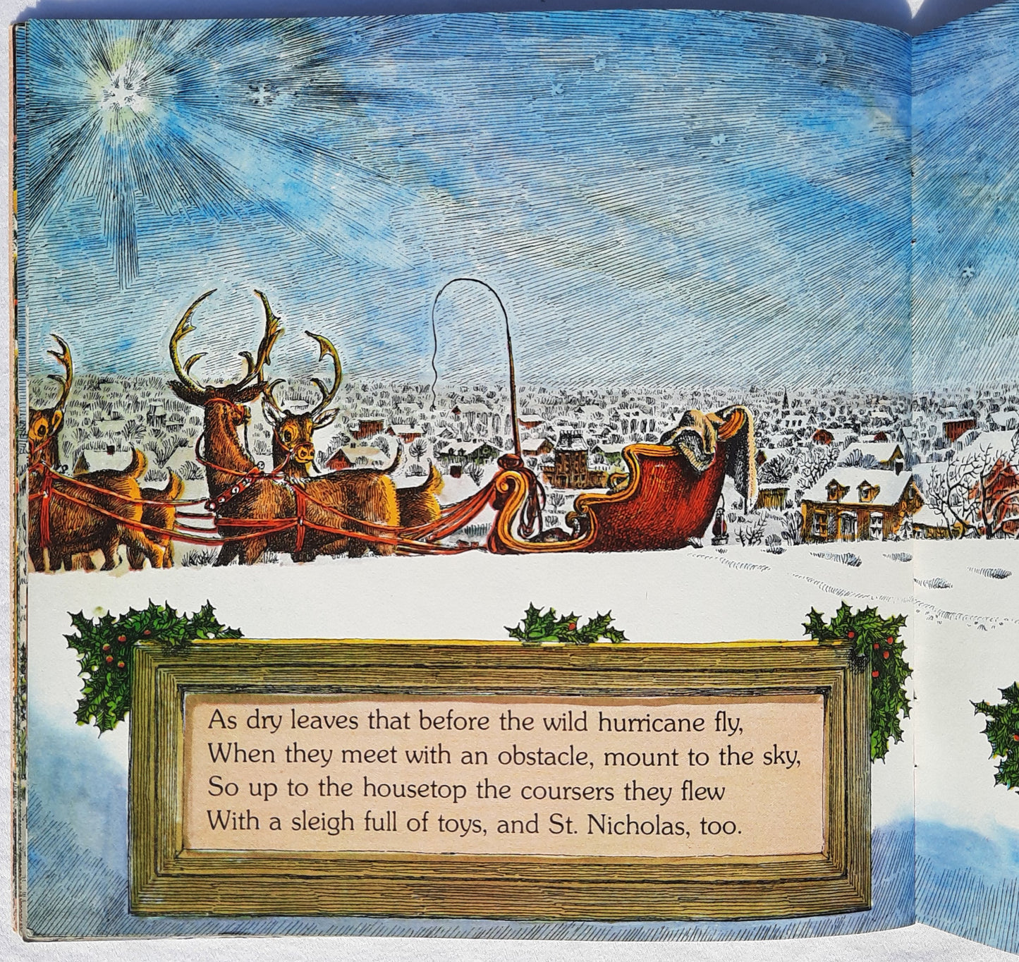 The Night Before Christmas by Clement C. Moore; Douglas Gorsline (Very good, 1975, Pbk, 32 pages, Random House)