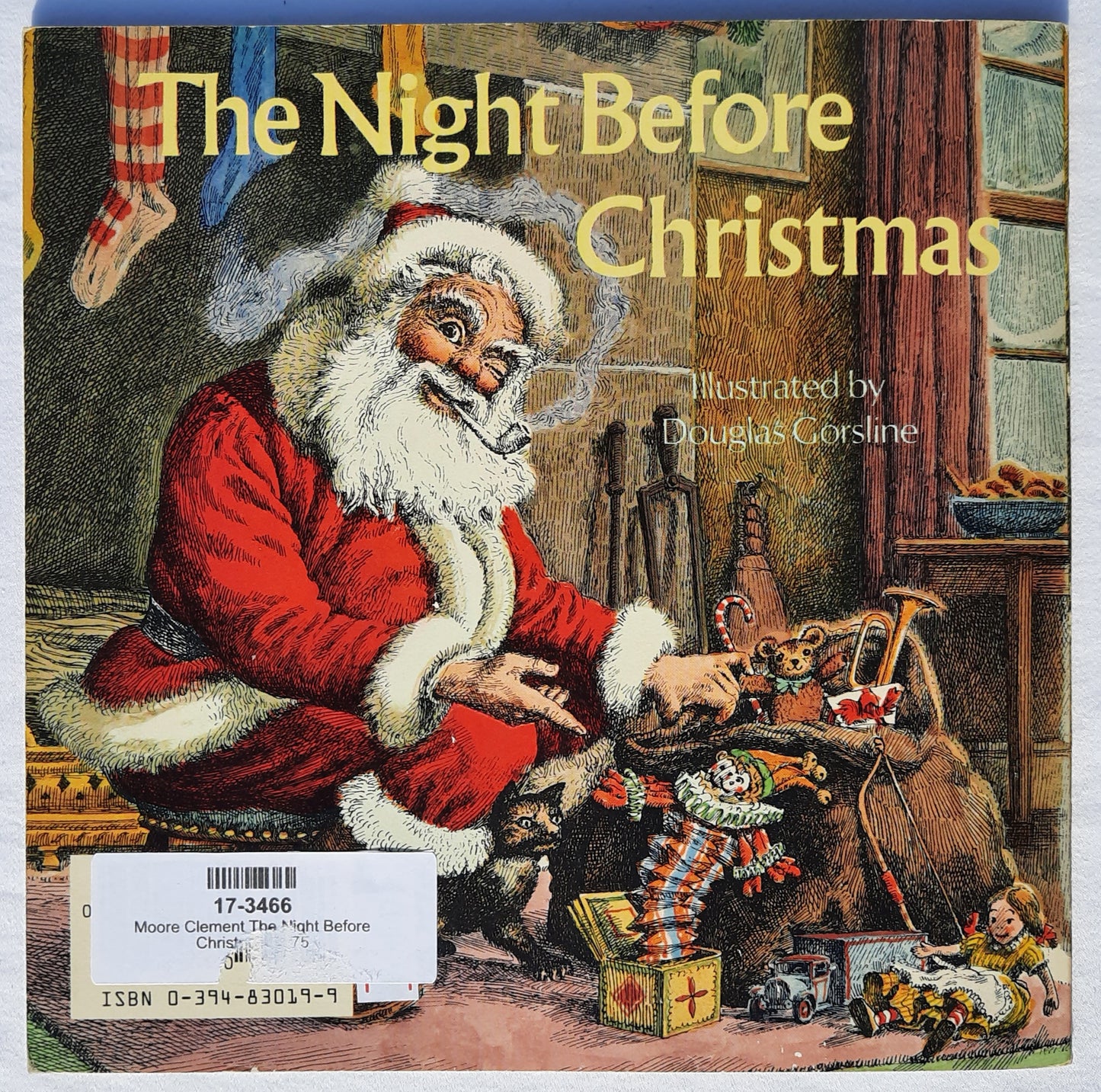 The Night Before Christmas by Clement C. Moore; Douglas Gorsline (Very good, 1975, Pbk, 32 pages, Random House)