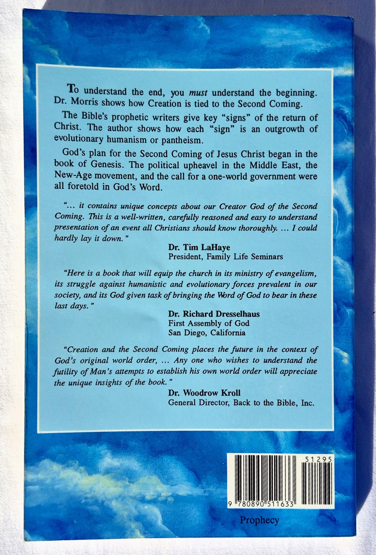 Schöpfung und die Wiederkunft von Henry M. Morris (Sehr gut, 2005, Taschenbuch, 194 Seiten, Master Books)