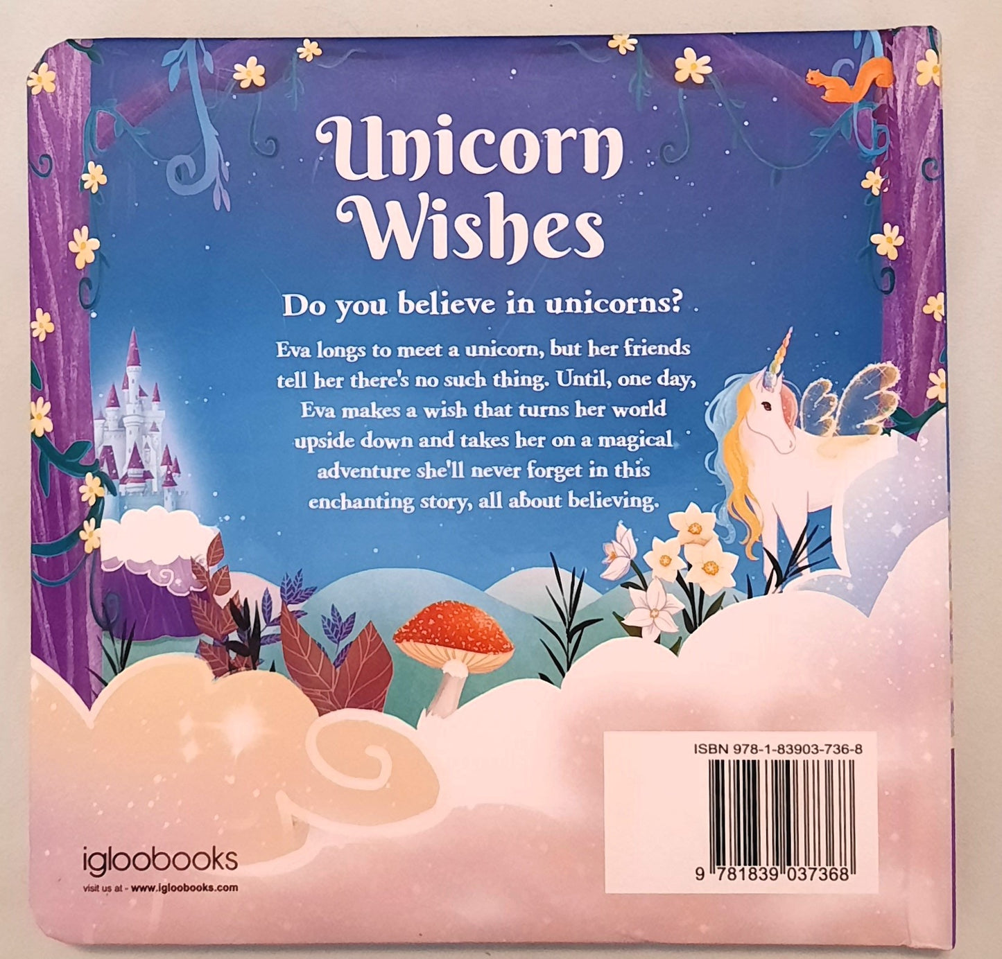 Unicorn Wishes by Stephanie Moss (Very good, 2020, Padded Board Book, 22 pages, Igloo Books)