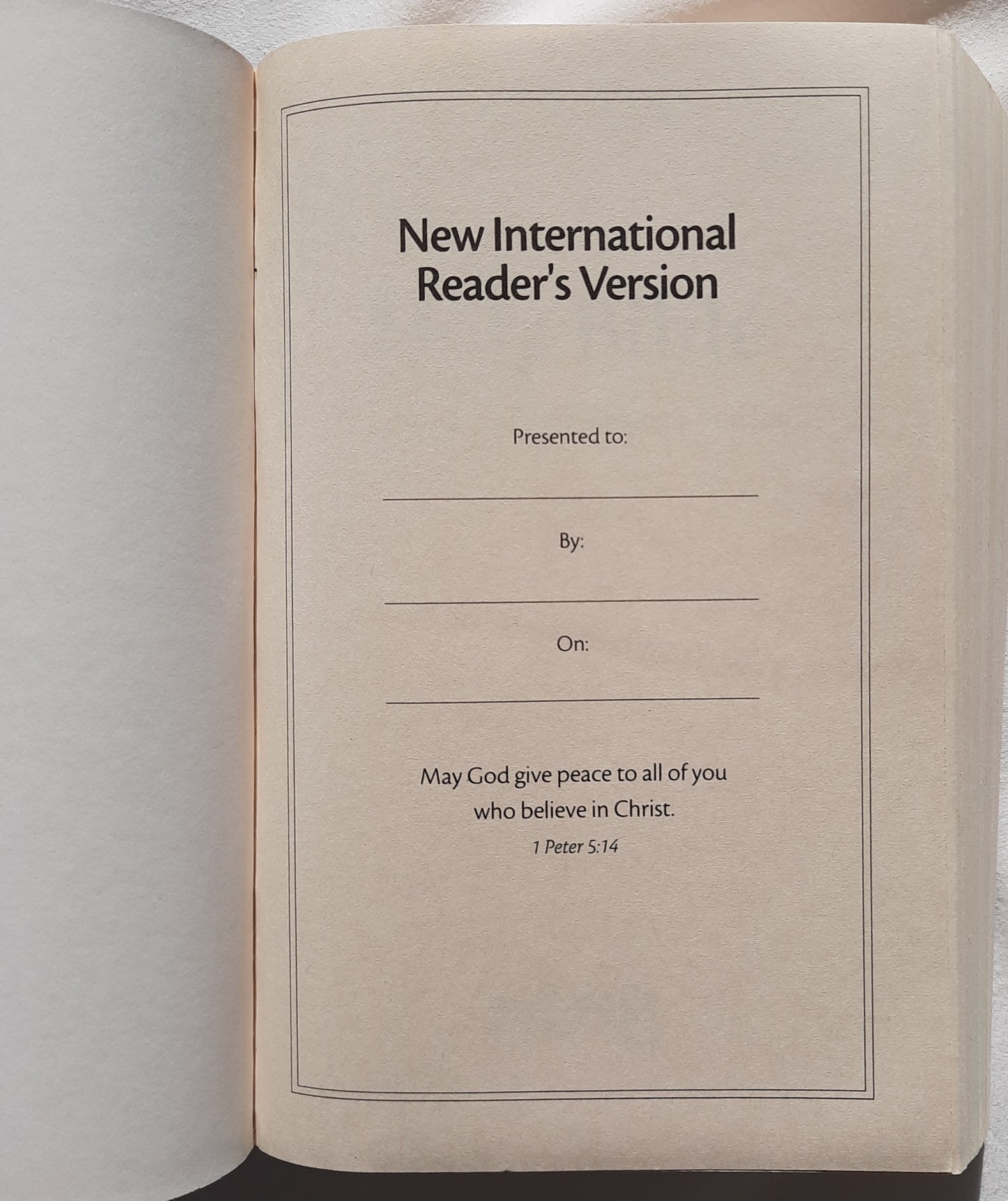 NiRV Holy Bible Gift & Award Bible (Very good, 1999, PBk, 1011 pages, Zonderkidz)