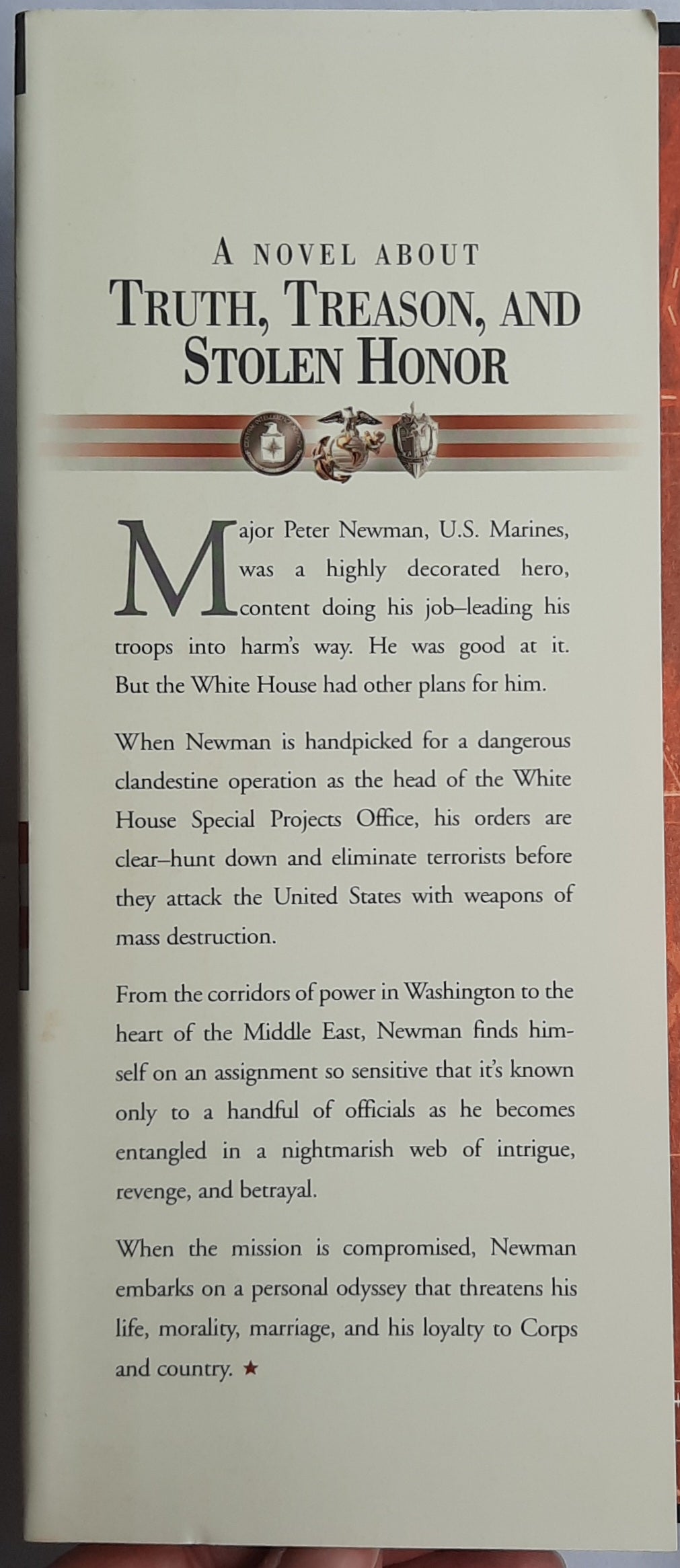 Mission Compromised by Oliver North; Joe Musser (Peter Newman #1, Very good, 2002, HC, 605 pages, Broadman & Holman)
