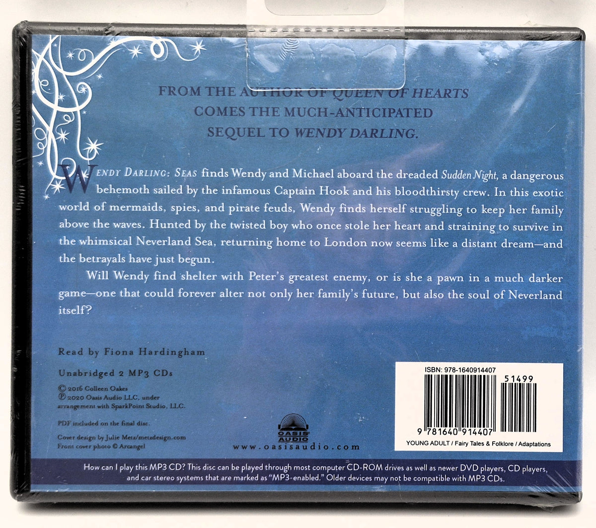 Wendy Darling Vol. Two: Seas von Colleen Oakes (Neu, Hörbuch, 2020, Ungekürzt, Oasis Audio)