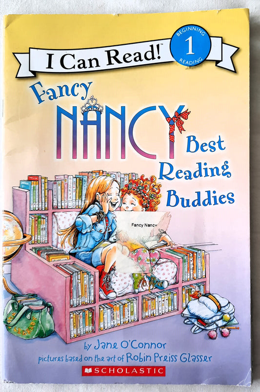 Fancy Nancy: Best Reading Buddies by Jane O'Conner (Good, 2017, Pbk, 32 pages, Scholastic)