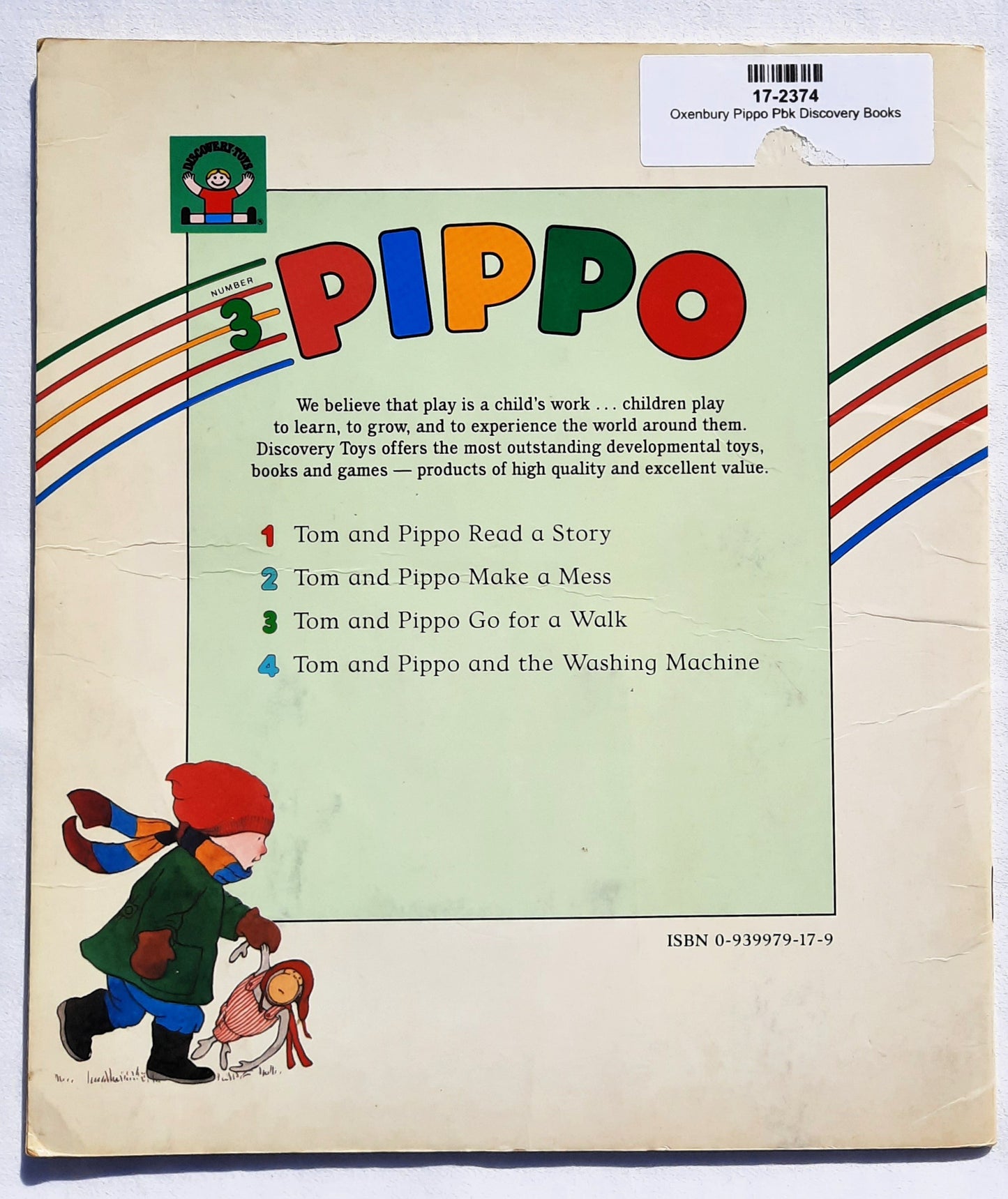 Tom and Pippo Go for a Walk by Helen Oxenbury (Pippo, Acceptable, 1988, Pbk, Discovery Books)