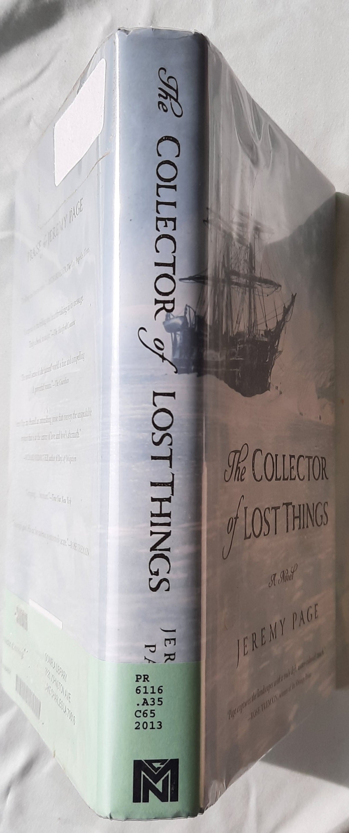 The Collector of Lost Things by Jeremy Page (Good, 2013, HC, 384 pages, Pegasus Books)