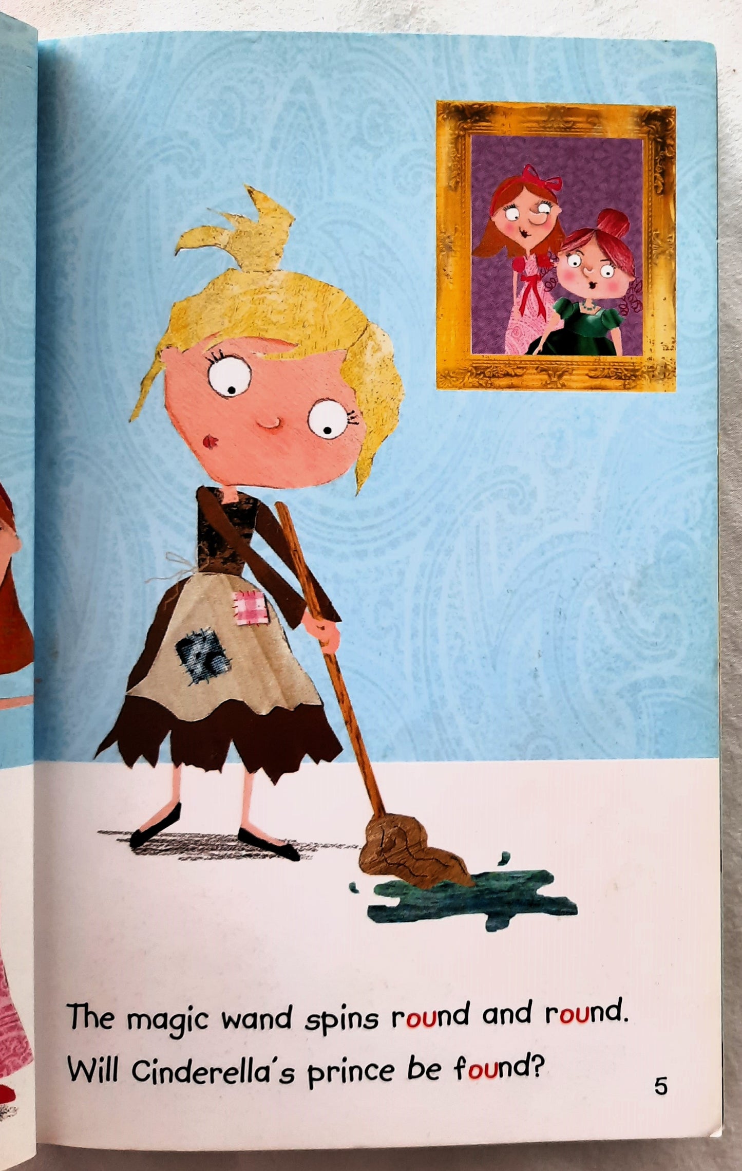 Cinderella by Nick Page (Reading with Phonics Key Sound OW spellings: ow, ou, Good, 2013, Pbk, 32 pages, Scholastic)