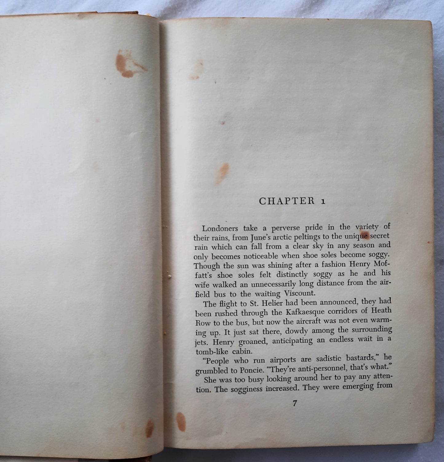 Doubly Dead by John M. Patterson (Acceptable, 1969, HC, 192 pages, Doubleday & Co.)