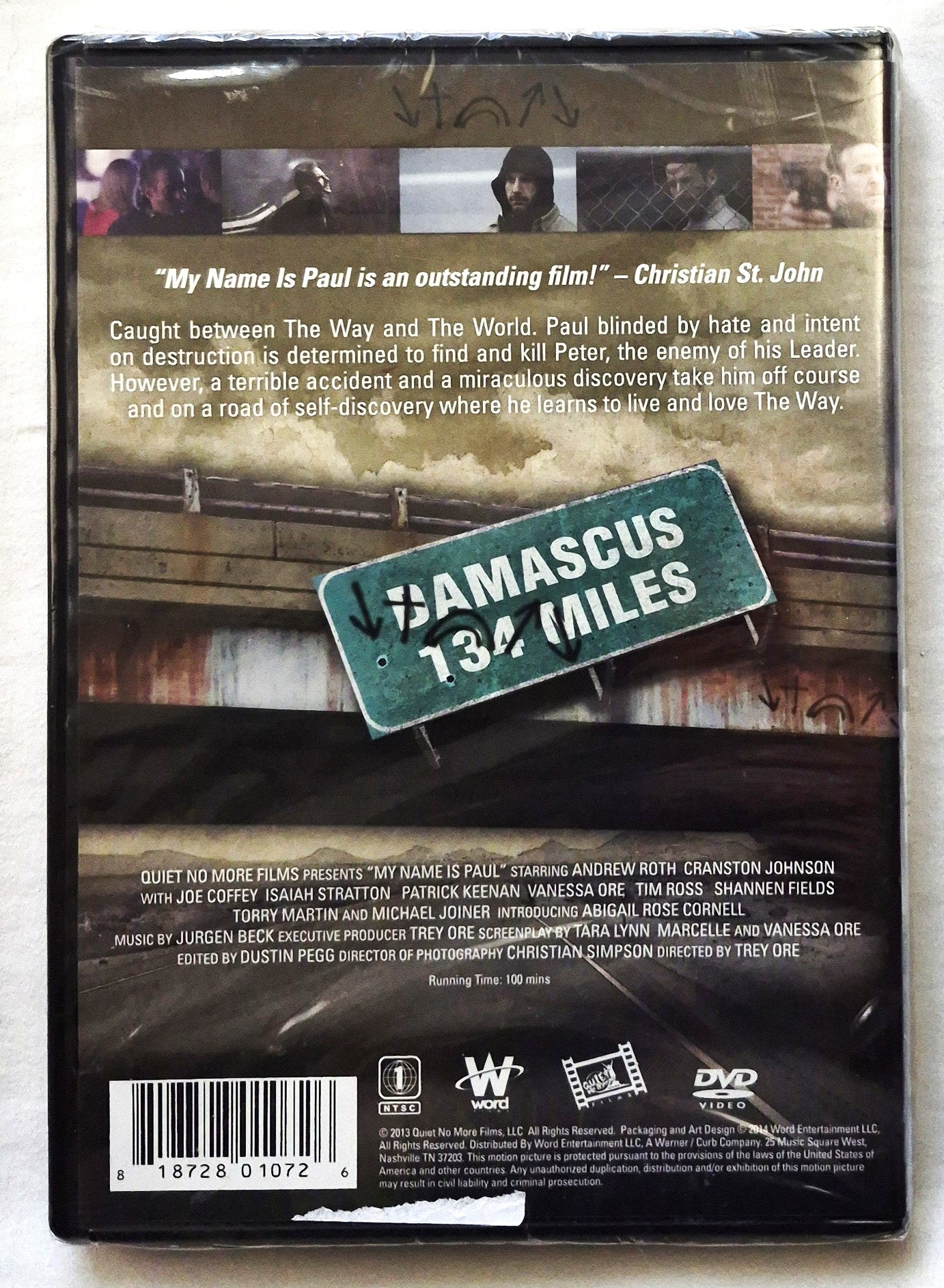 My Name is Paul Christian DVD Movie (Brand New, 2013, NR, Word Films)