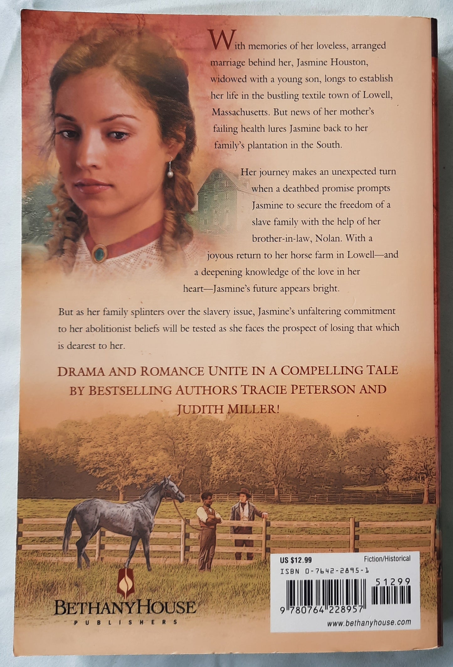 A Love Woven True by Tracie Peterson; Judith Miller (Lights of Lowell #2, Very good, 2005, Pbk, 349 pages, Bethany House)