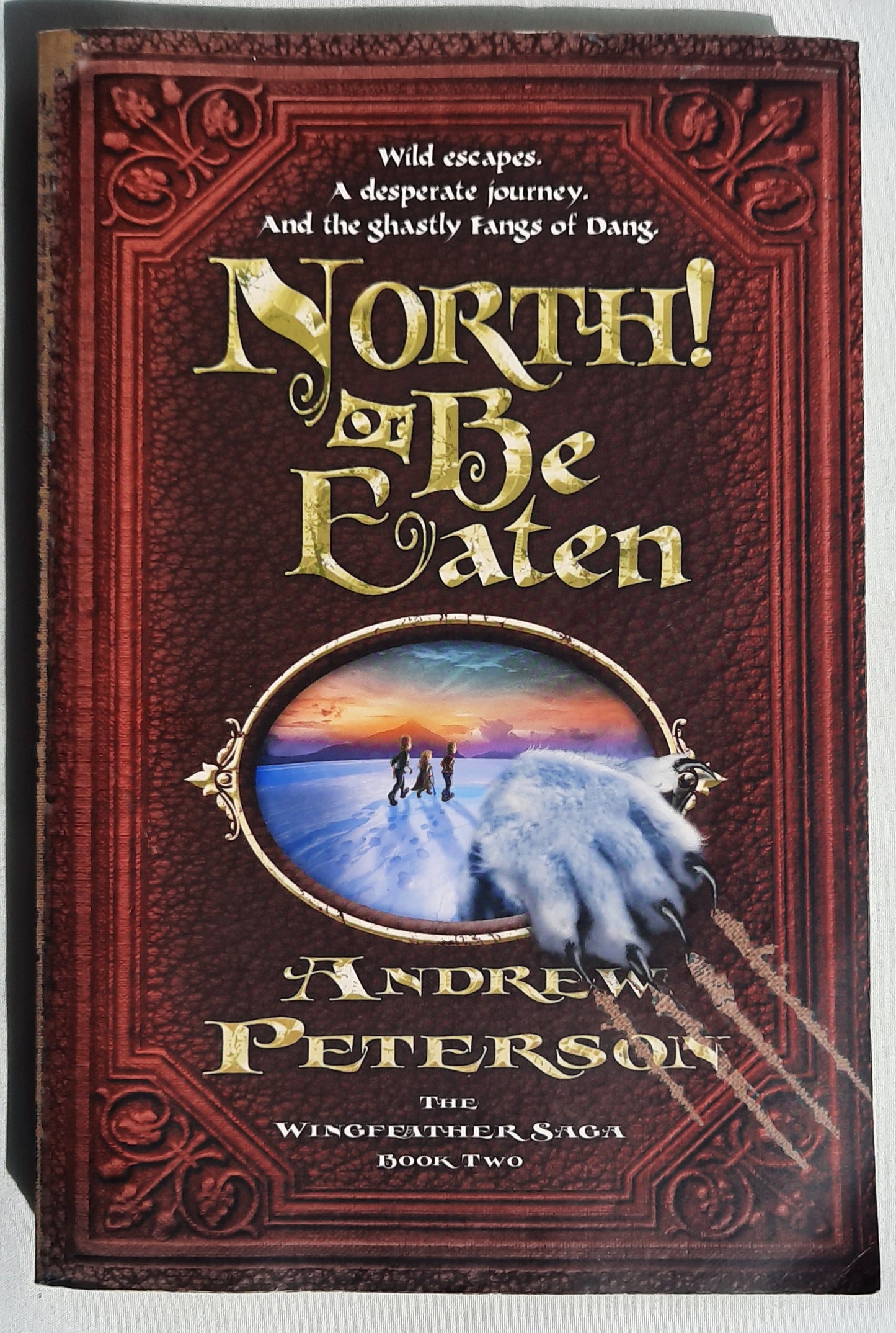 North! or Be Eaten by Andrew Peterson (Wingfeather Saga #2, Very good, 2009, Pbk, 331 pages, WaterBrook Press)