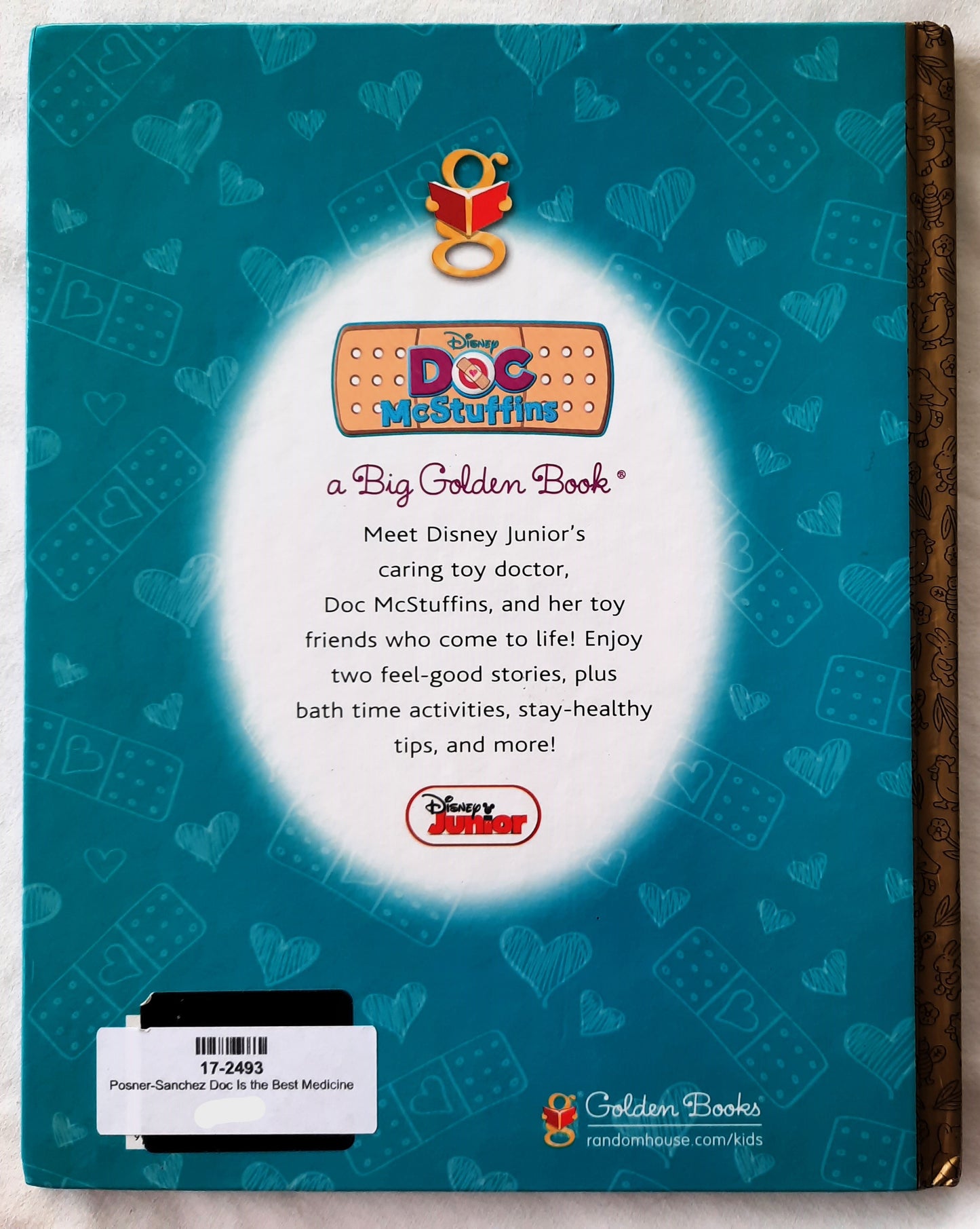 Doc Is the Best Medicine by Andrea Posner-Sanchez (Doc McStuffins, Very Good, HC, 2014, Disney)