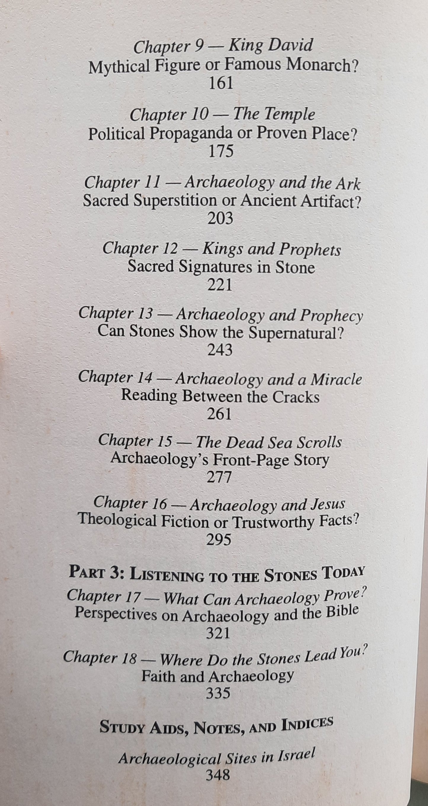 The Stones Cry Out by Randall Price (Very good, 1997, Pbk, 437 pages, Harvest House)