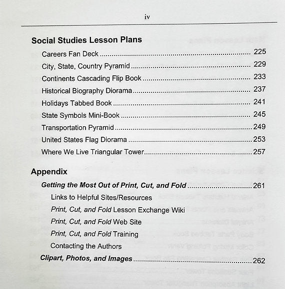 Print, Cut, and Fold Creative technology projects for Grades K-2 by Jim Holland (New, 2011, Spiral PBK, 258 pages, Visions Technology in Education)