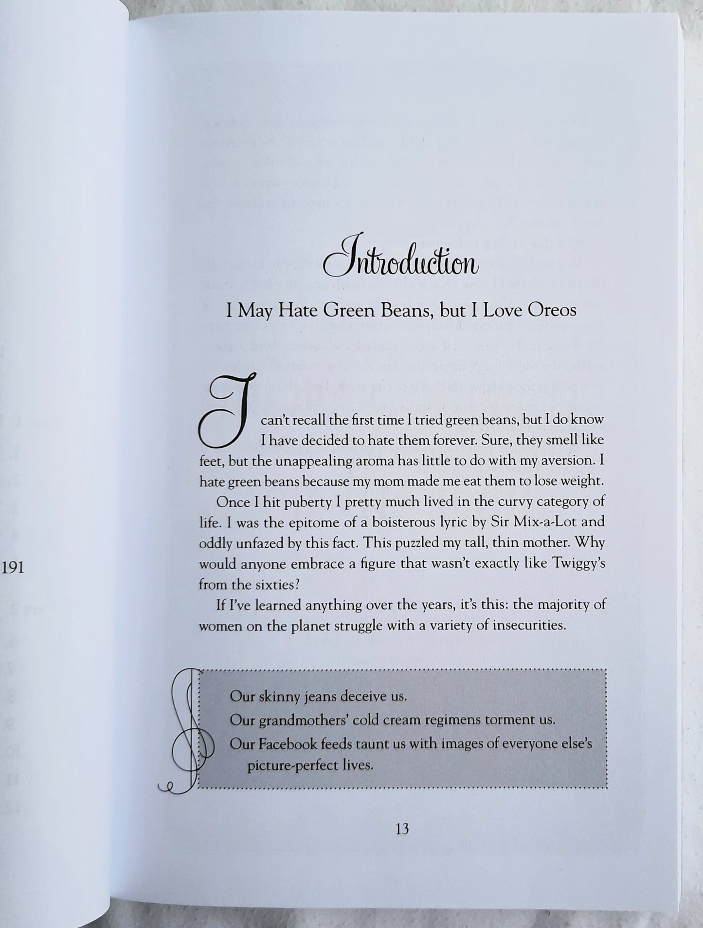 Why I Hate Green Beans and other confessions about relationship, reality TV, and how we see ourselves by Lincee Ray (New, 2018, PBk, 205 pages, Revell)