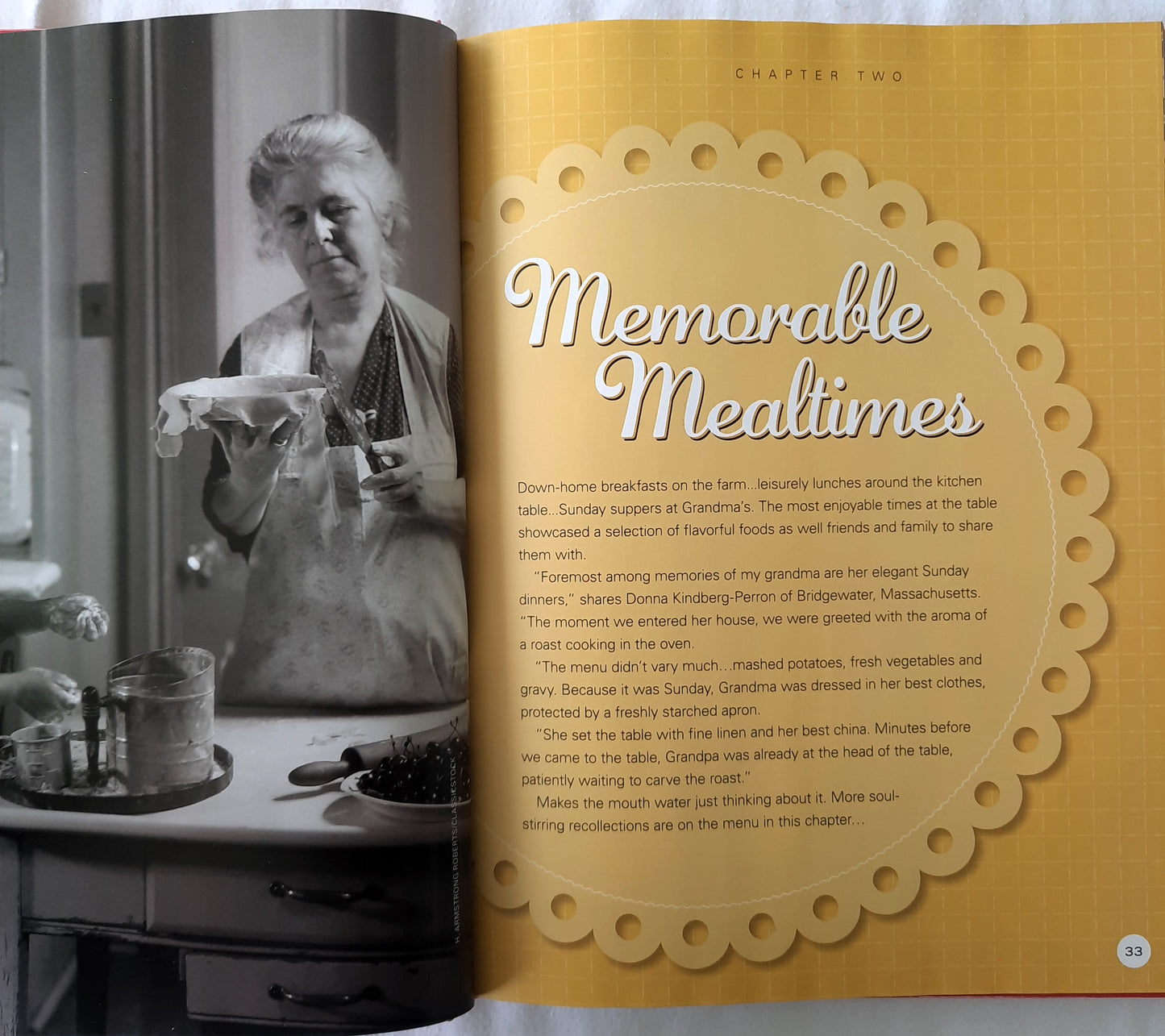 Reminisce Books: Around the Table edited by Julie Schnittka (Like new, 2011, HC, 208 pages, Reiman Media)