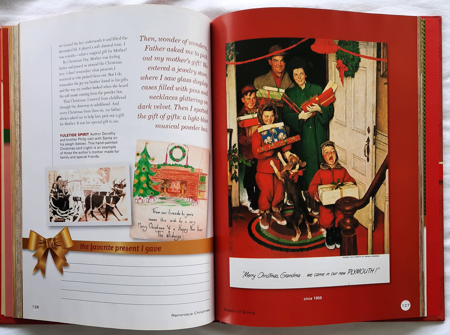 Reminisce Christmas: Relive the Magic ~ Remember the Wonder edited by Julie Kastello (Very good, 2010, HC, 208 pages, Reiman Media)