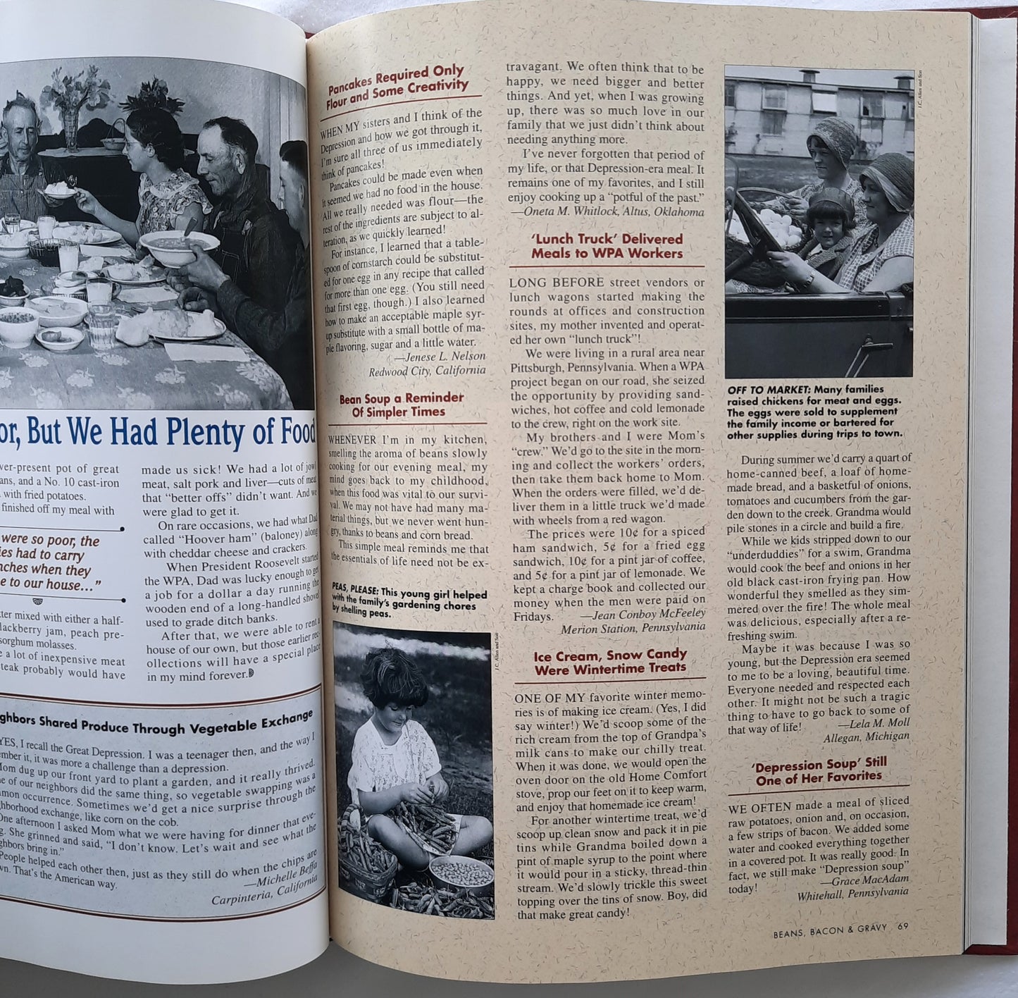 Reminisce Books: 'We Had Everything But Money' edited by Deb Mulvey (Like new, 2008, HC, 162 pages, Reiman Media)