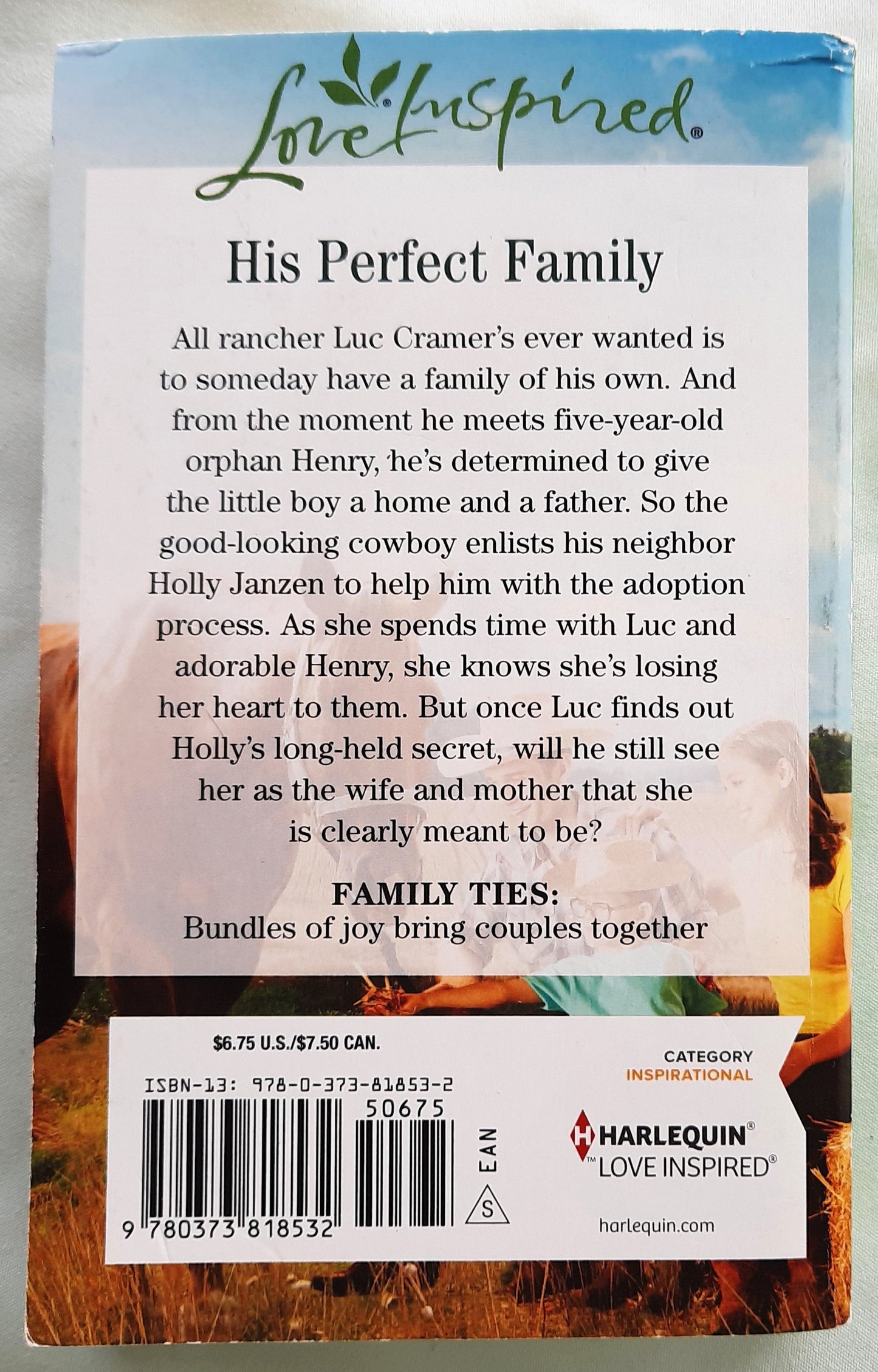 Rancher Daddy by Lois Richer (Family Ties, Very good, 2015, Pbk, 283 pages, Harlequin Love Inspired)