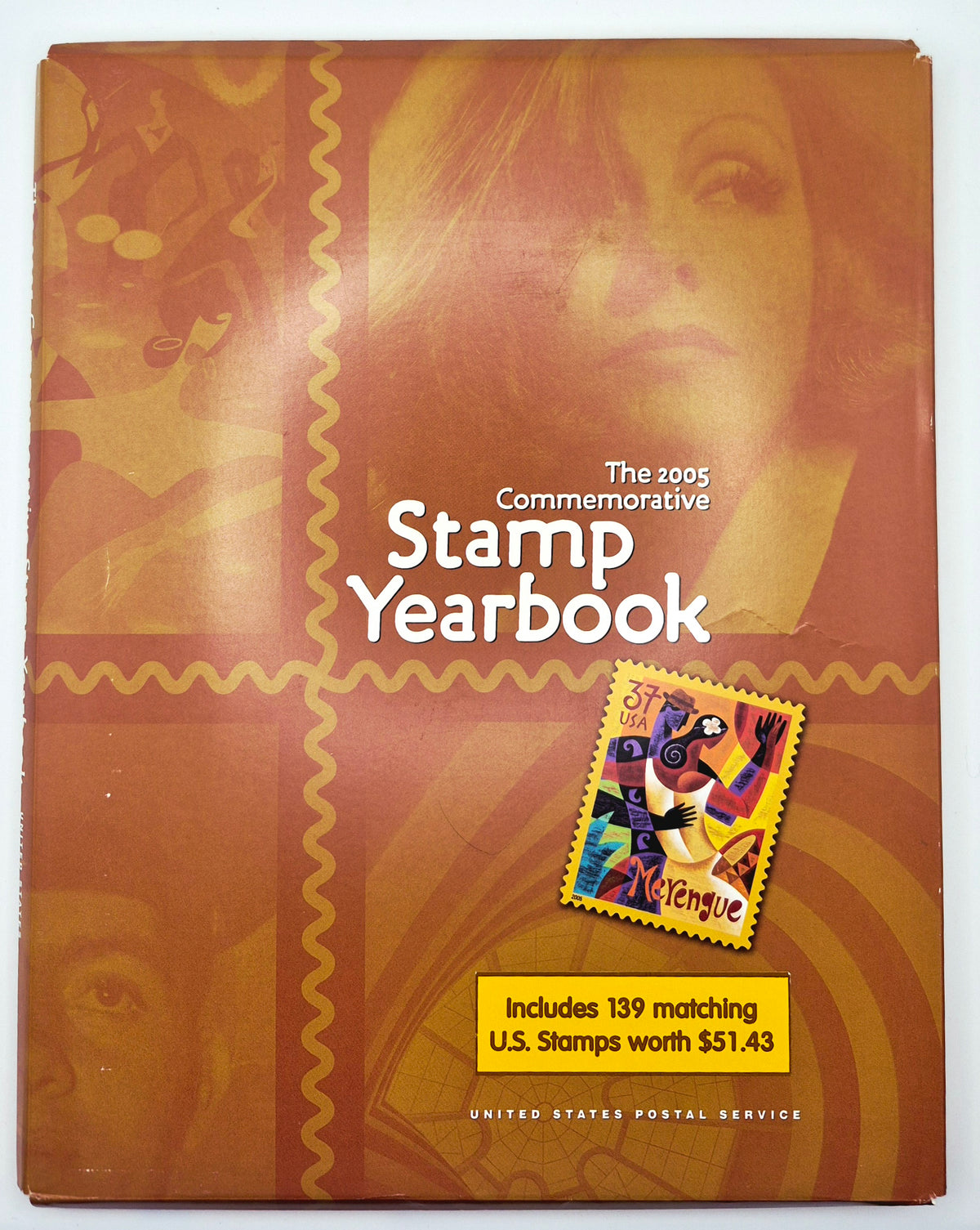 The 2005 Commemorative Stamp Yearbook by USPS (Like New, 64 pgs, HarperResource)