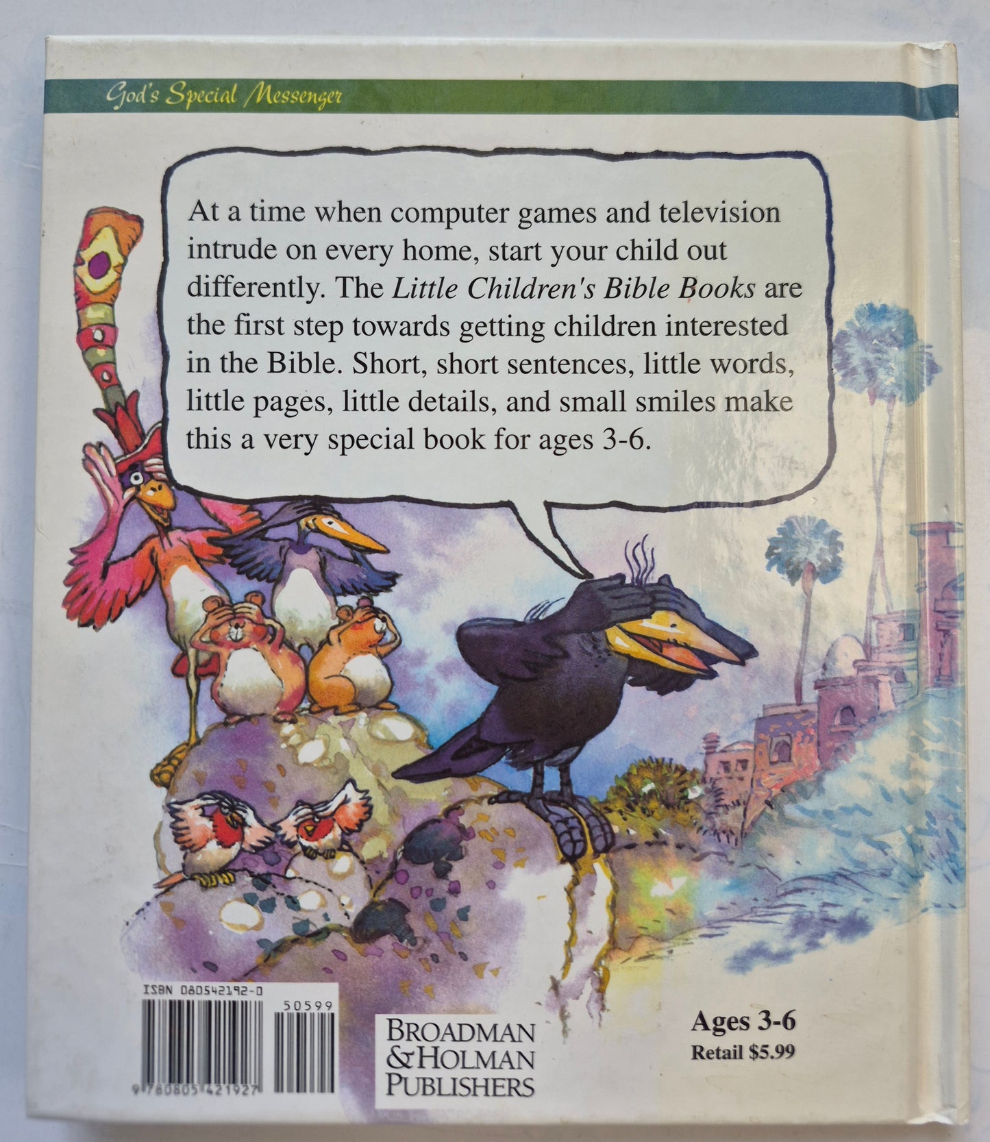 Little Children's Books: Elijah by Anne de Graaf (Very good, 2001, HC, 38 pgs, Broadman & Holman)