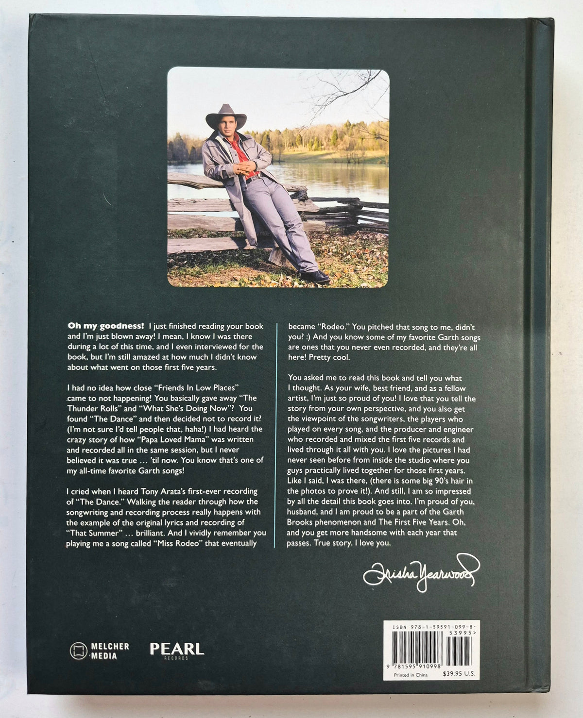 The First Five Years Part 1 by Garth Brooks (Like new, 2017, HC, CDs, 240 pgs, Melcher Media Limited First Edition