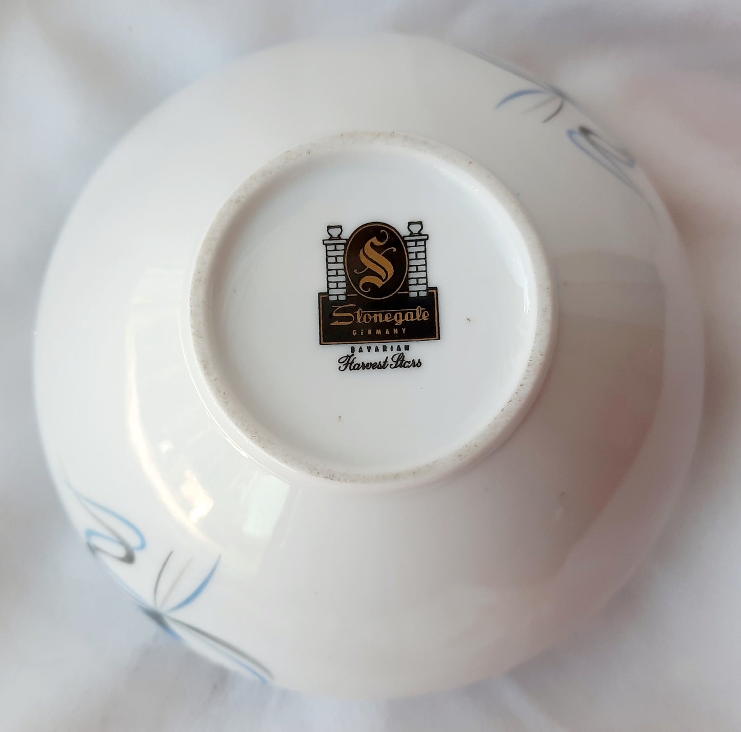 Bavarian Harvest Stars Sugar Bowl by Stonegate Germany - like new