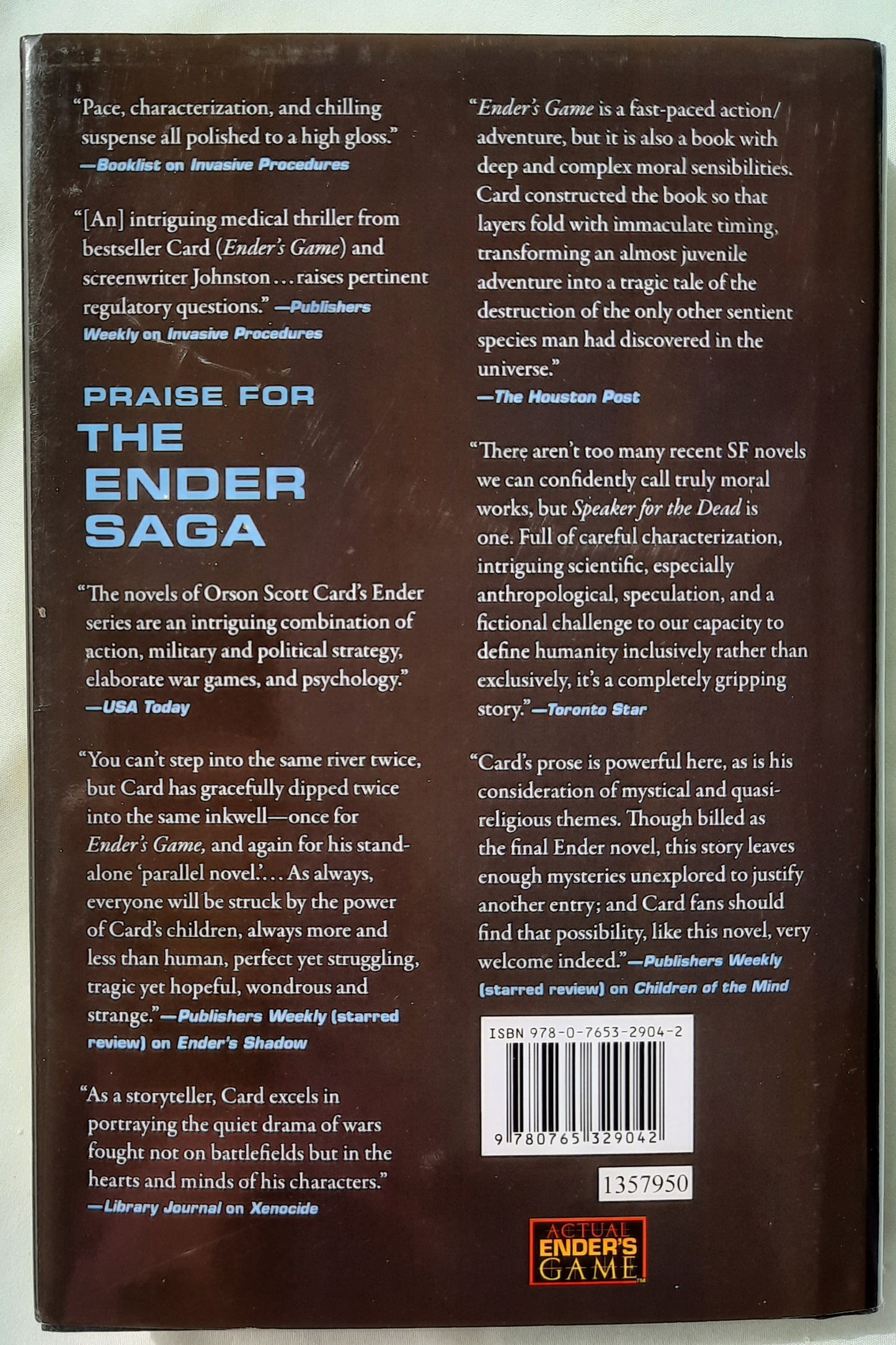 Earth Unaware by Orson Scott Card; Aaron Johnston (The First Formic War #1, Very good, 2012, HC, 368 pages, Tom Doherty Associates)