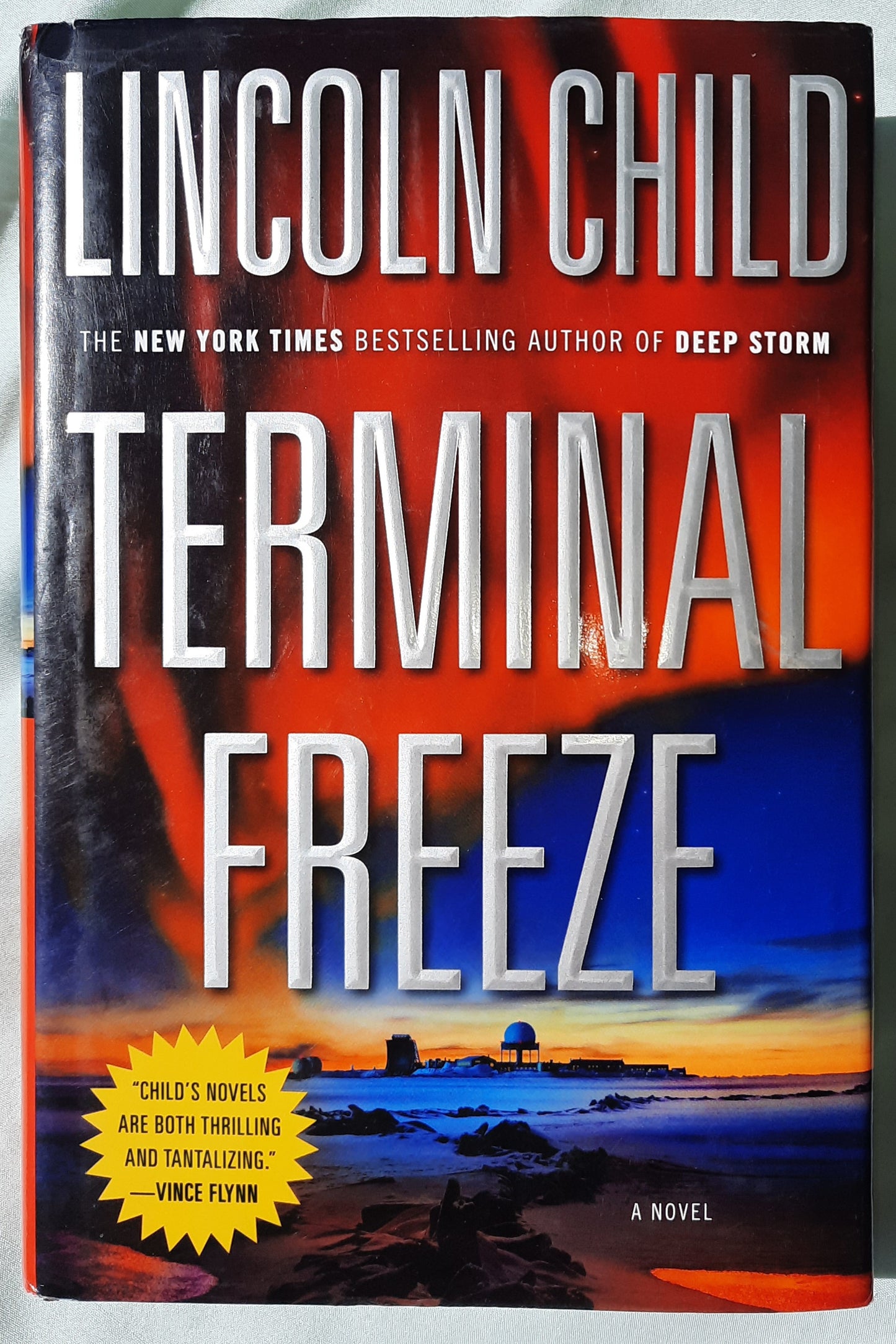 Terminal Freeze by Lincoln Child (Very good, 2009, HC, 320 pages, Doubleday)