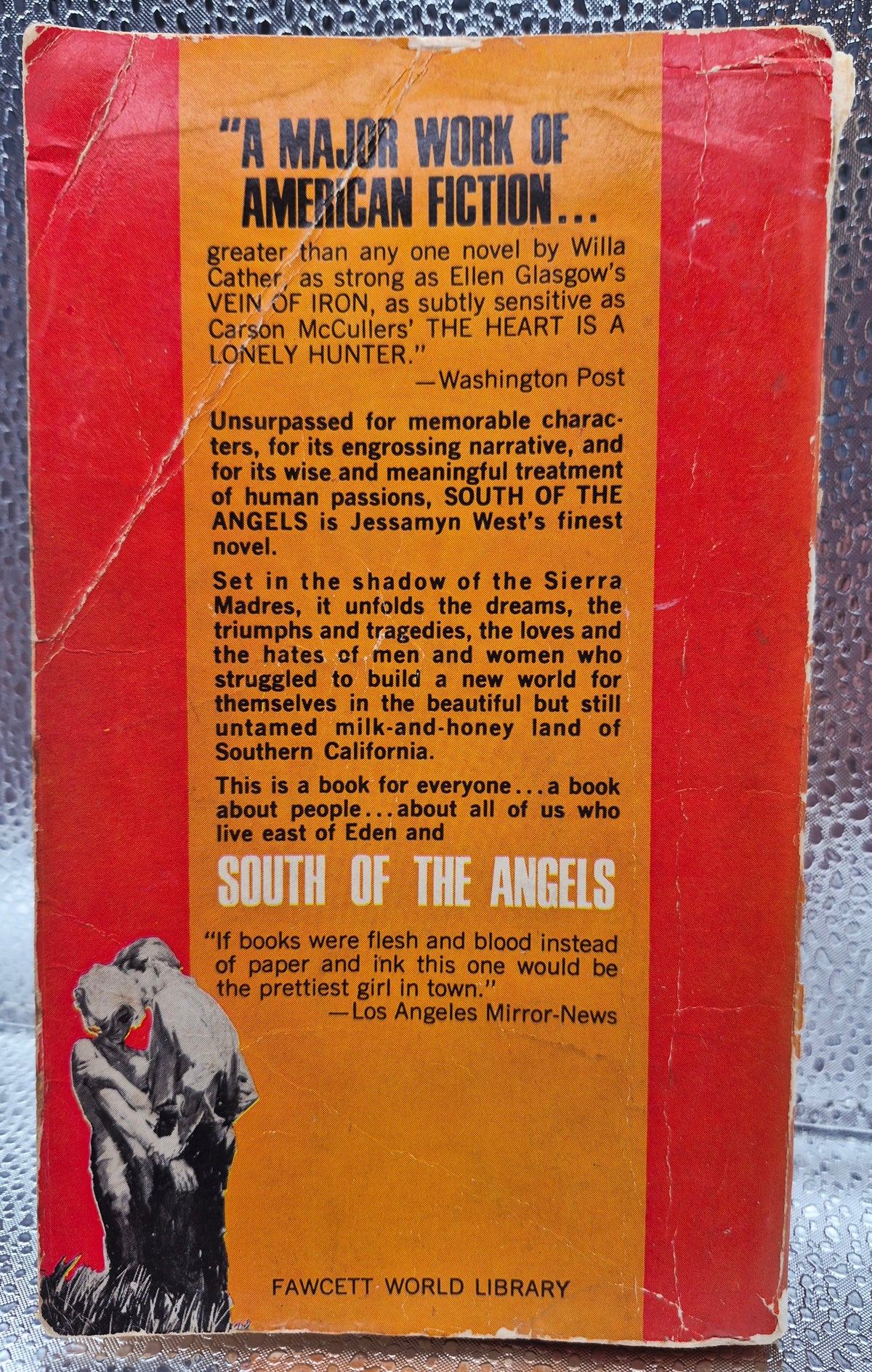 South of the Angels by Jessamyn West (Good, 1960, Pbk, 576 pgs, Fawcett World Library)