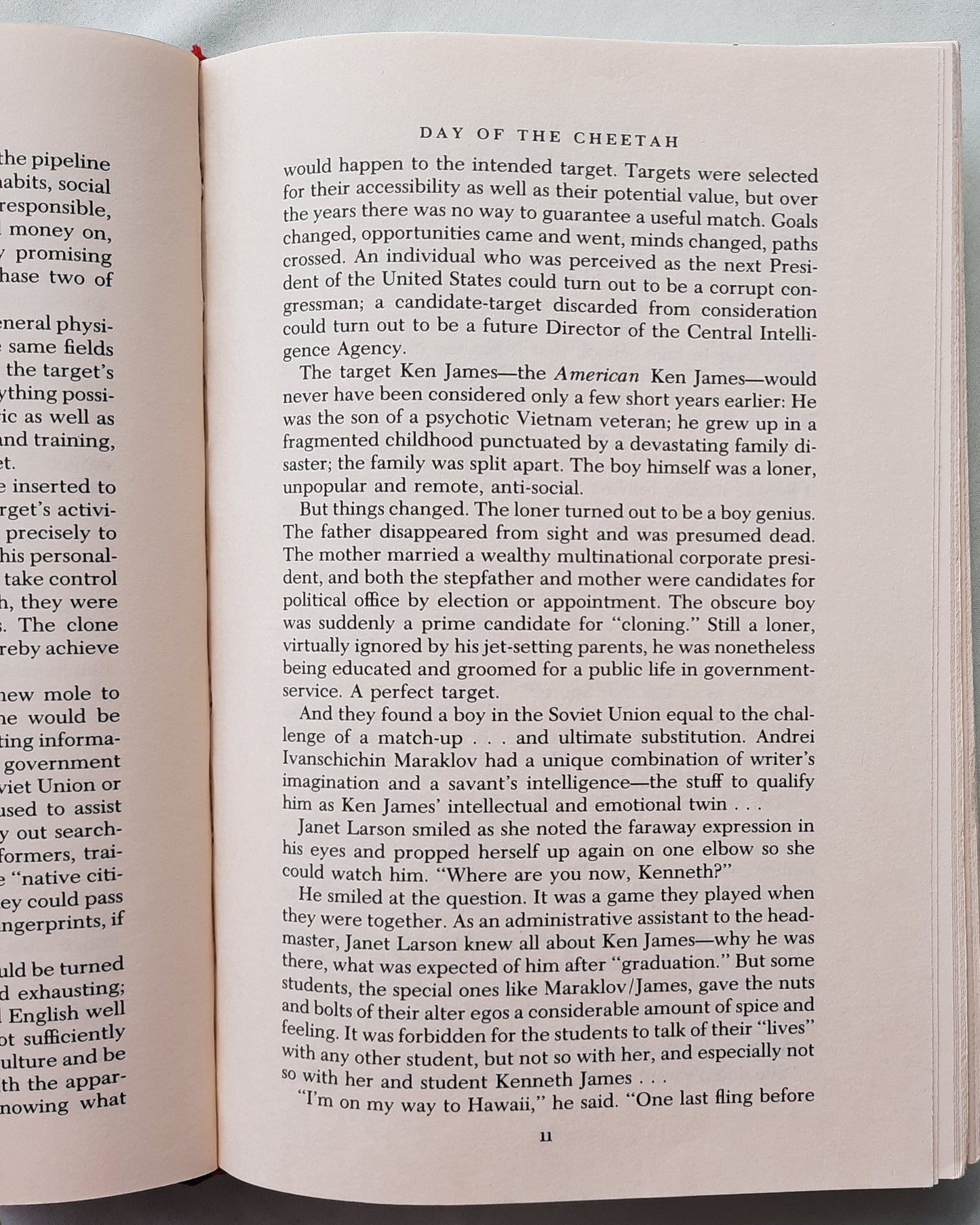 Day of the Cheetah by Dale Brown (Patrick McLanahan #2, Good, 1989, HC,504 pages, Donald I. Fine, Inc.)