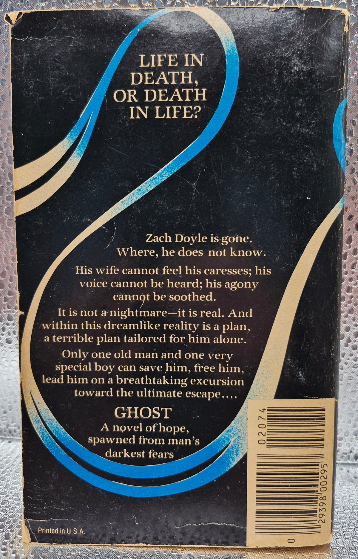 Ghost by J. N. Williamson (Acceptable, 1984, Pbk, 283 pgs, Leisure Books)