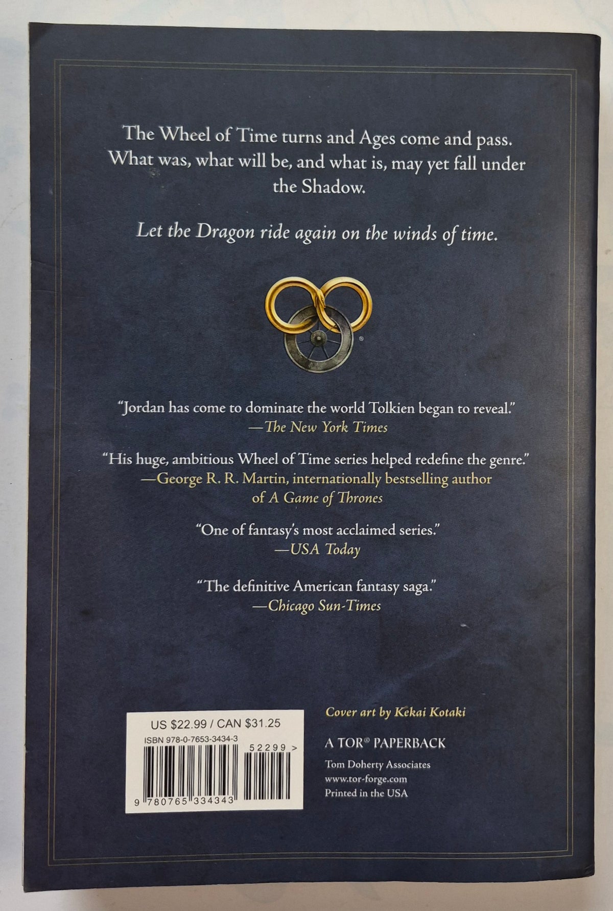 The Great Hunt by Robert Jordan (Wheel of Time #2, Good, 2012, Pbk, 667 pgs, Tom Doherty Assc.)