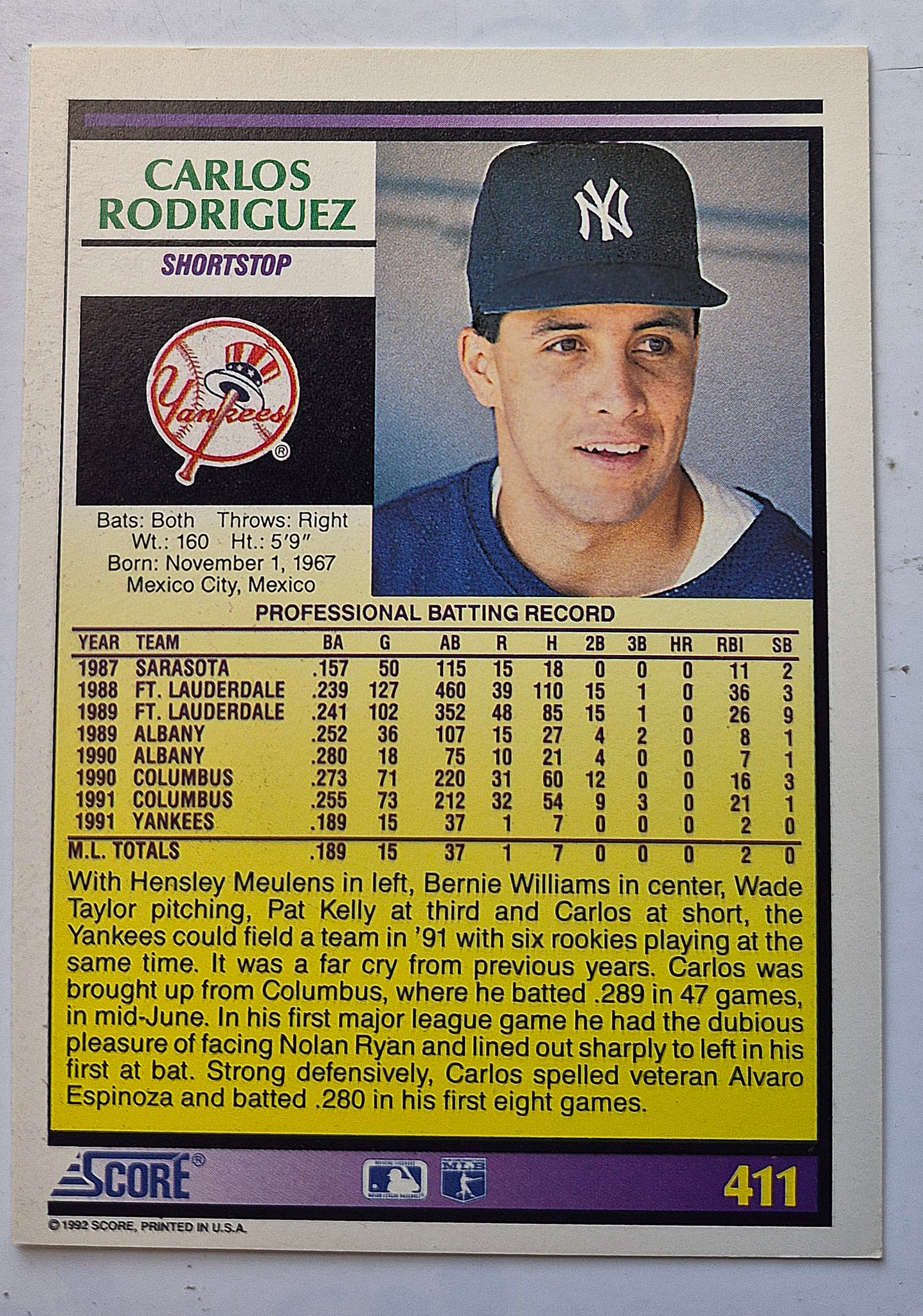 Bewertung: „92 Jeff Reed Cincinnati Reds Catcher #311 Baseball-Karte Nahezu neuwertig