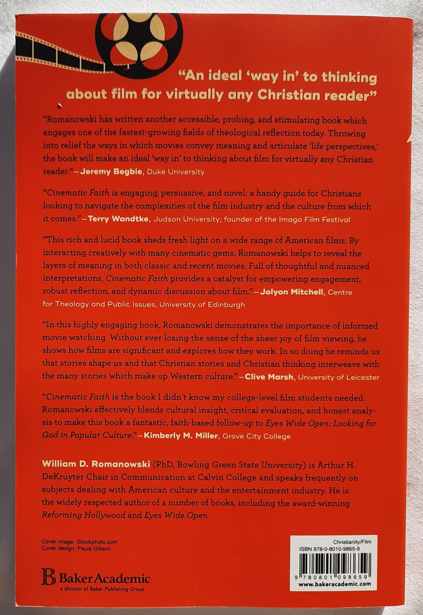 Cinematic Faith: A Christian Perspective on Movies and Meaning by William D. Romanowski (New, 2019, Pbk, 226 pages, Baker Academic)