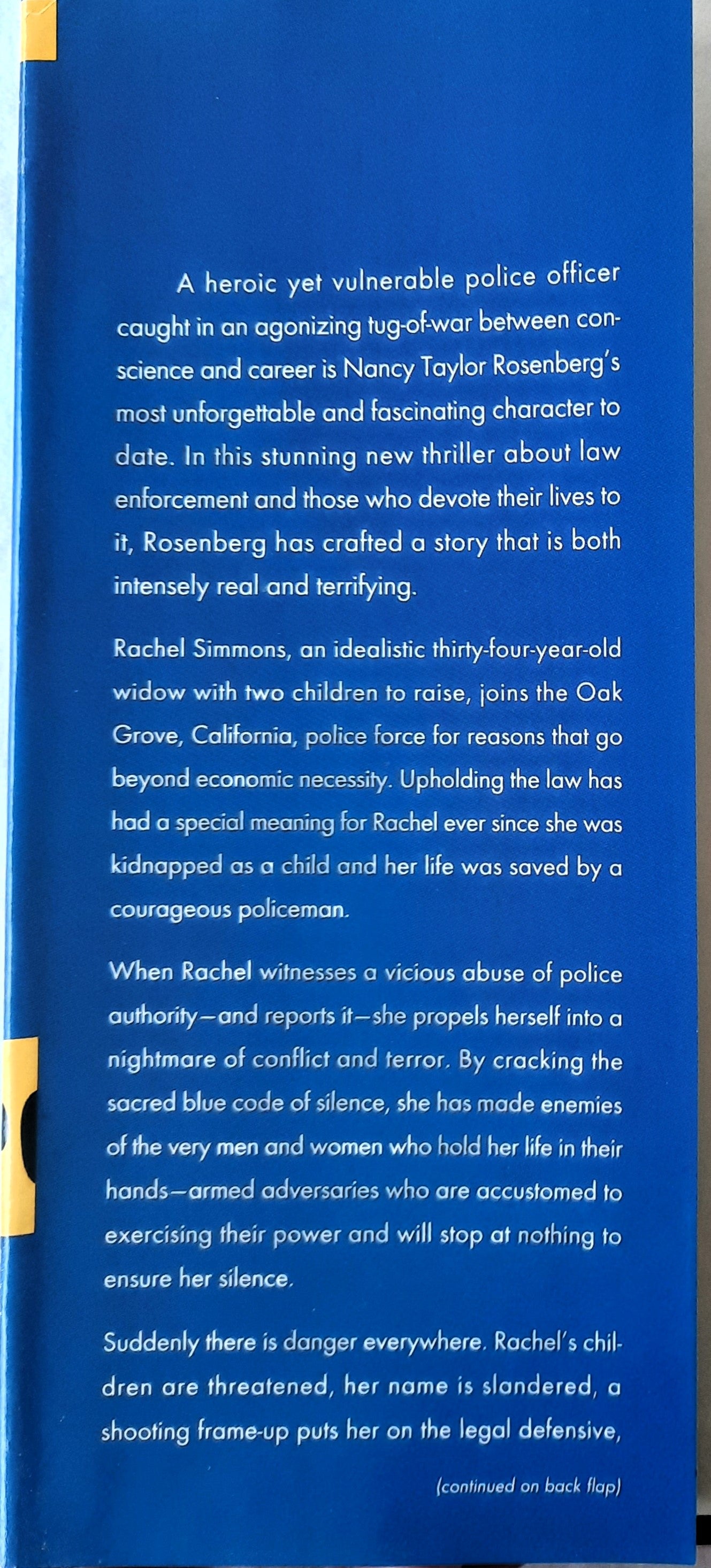 Abuse of Power by Nancy Taylor Rosenberg (Good, 1997, HC, 326 pages, Dutton)