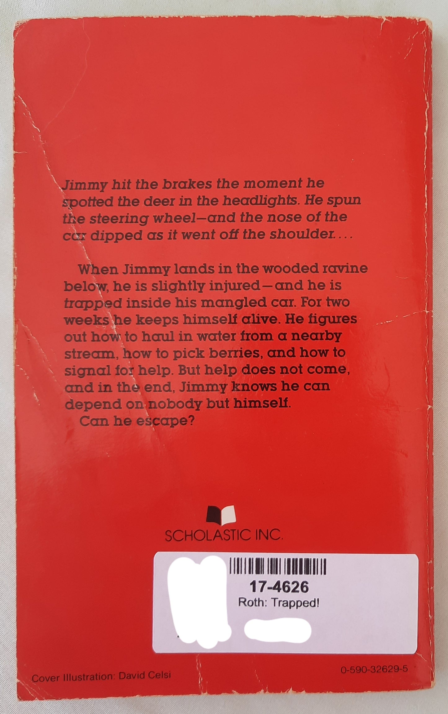 Trapped! by Arthur Roth (Good, 1983, Pbk, 119 pages, Scholastic)