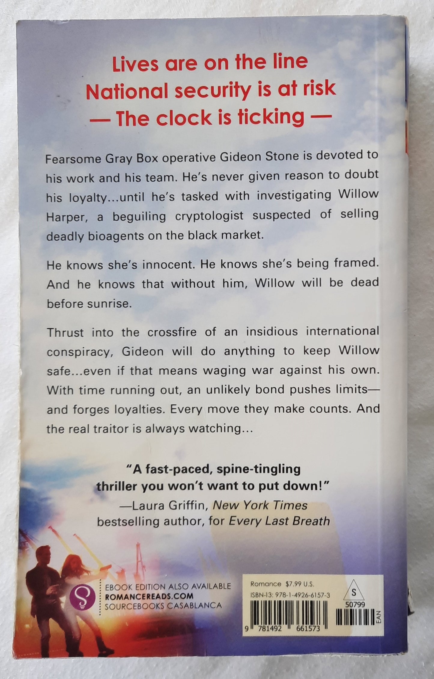 Nothing to Fear by Juno Rushdan (Final Hour #2, Good, 2019, Pbk, 441 pages, Sourcebooks Casablanca)