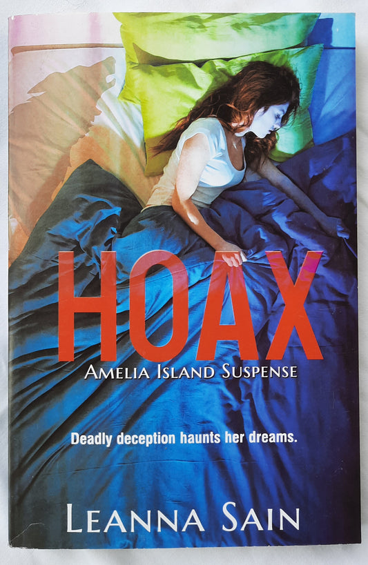Hoax by Leanna Sain (Amelia Island #2, New, 2021, Pbk, 262 pages, Lamplighter Suspense)