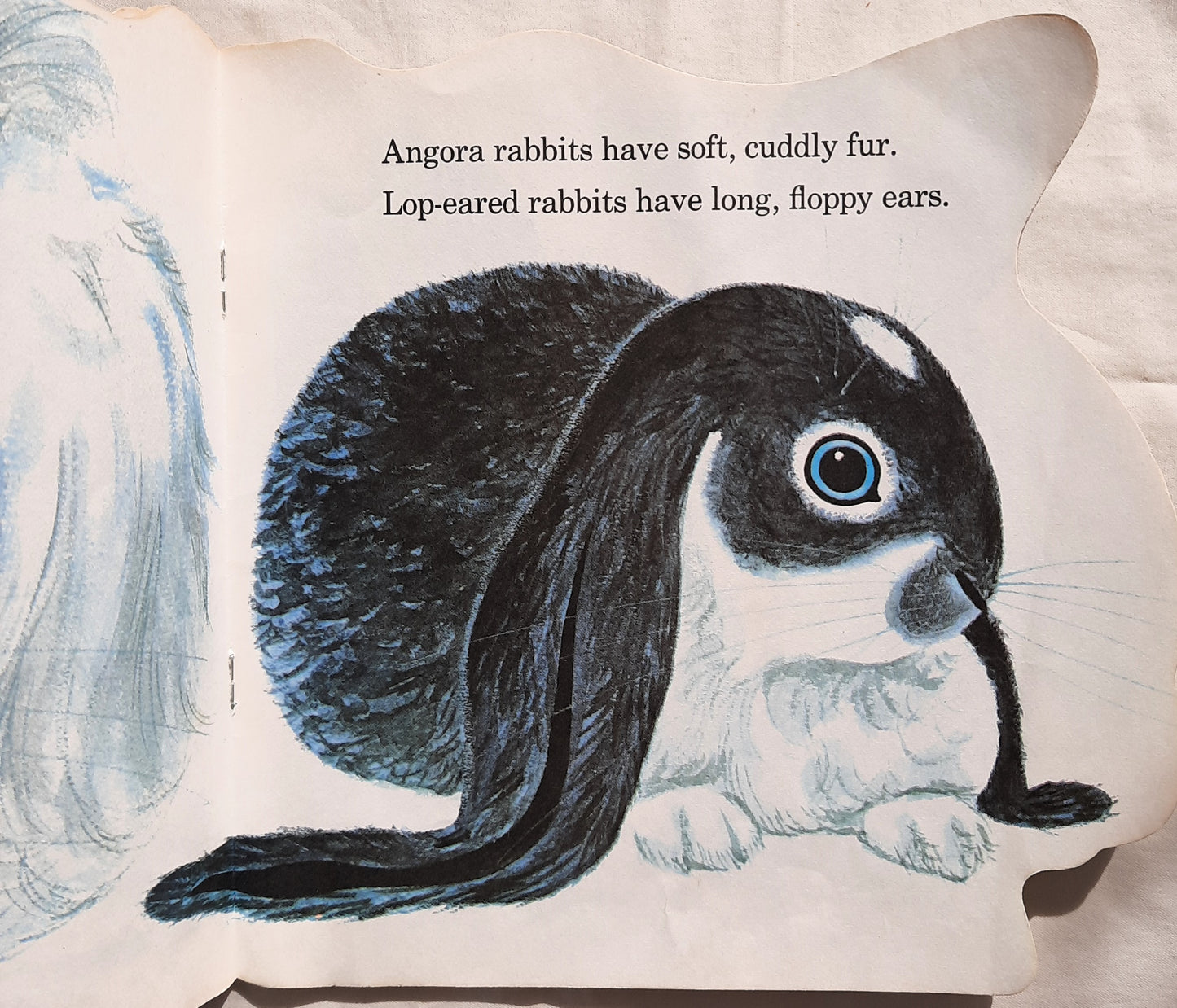 The Bunny Book by Richard Scarry (Good, 1987, Pbk, A Golden Super Shape Book)